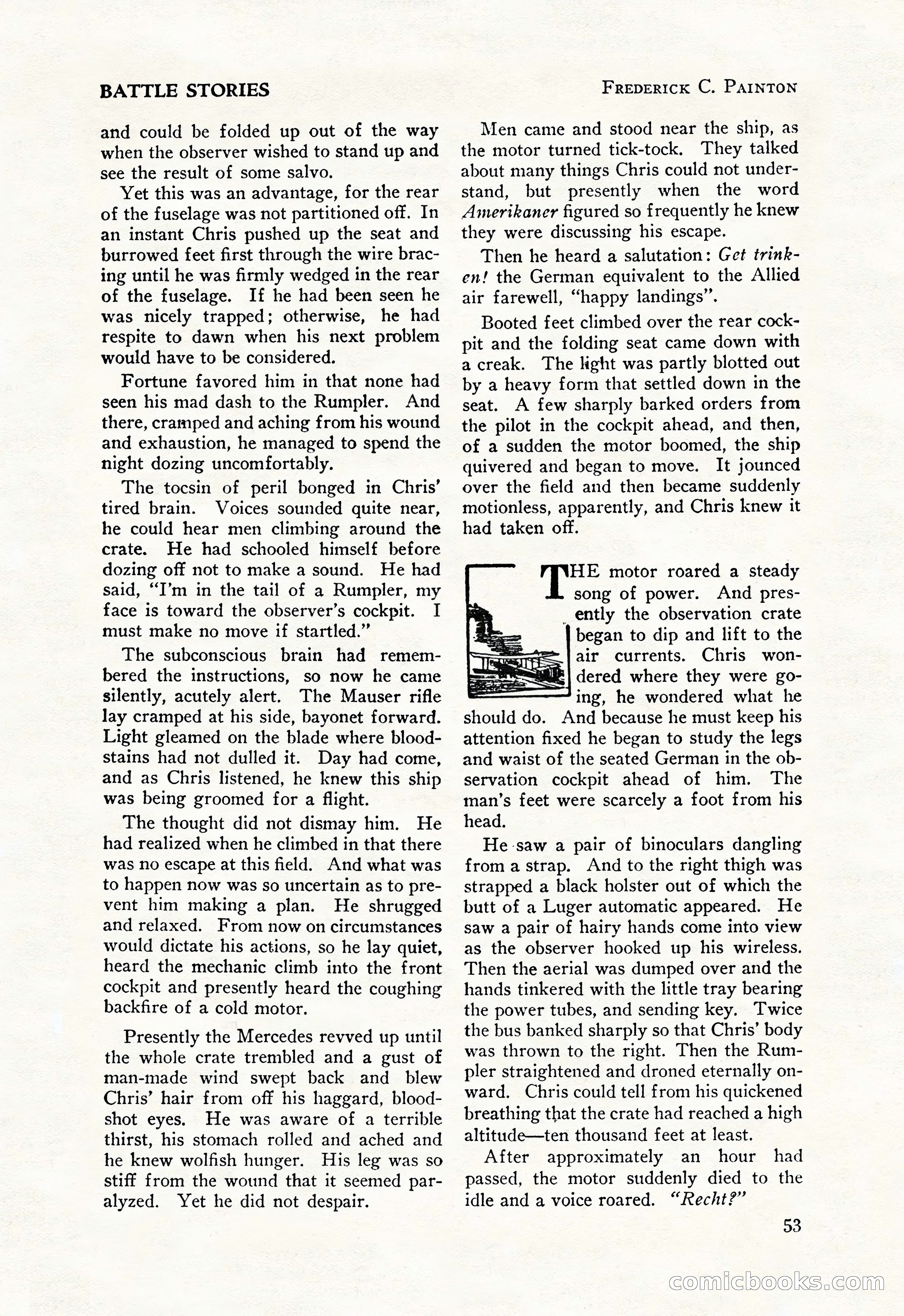 Battle Stories, August 1931 — page 53 of 164