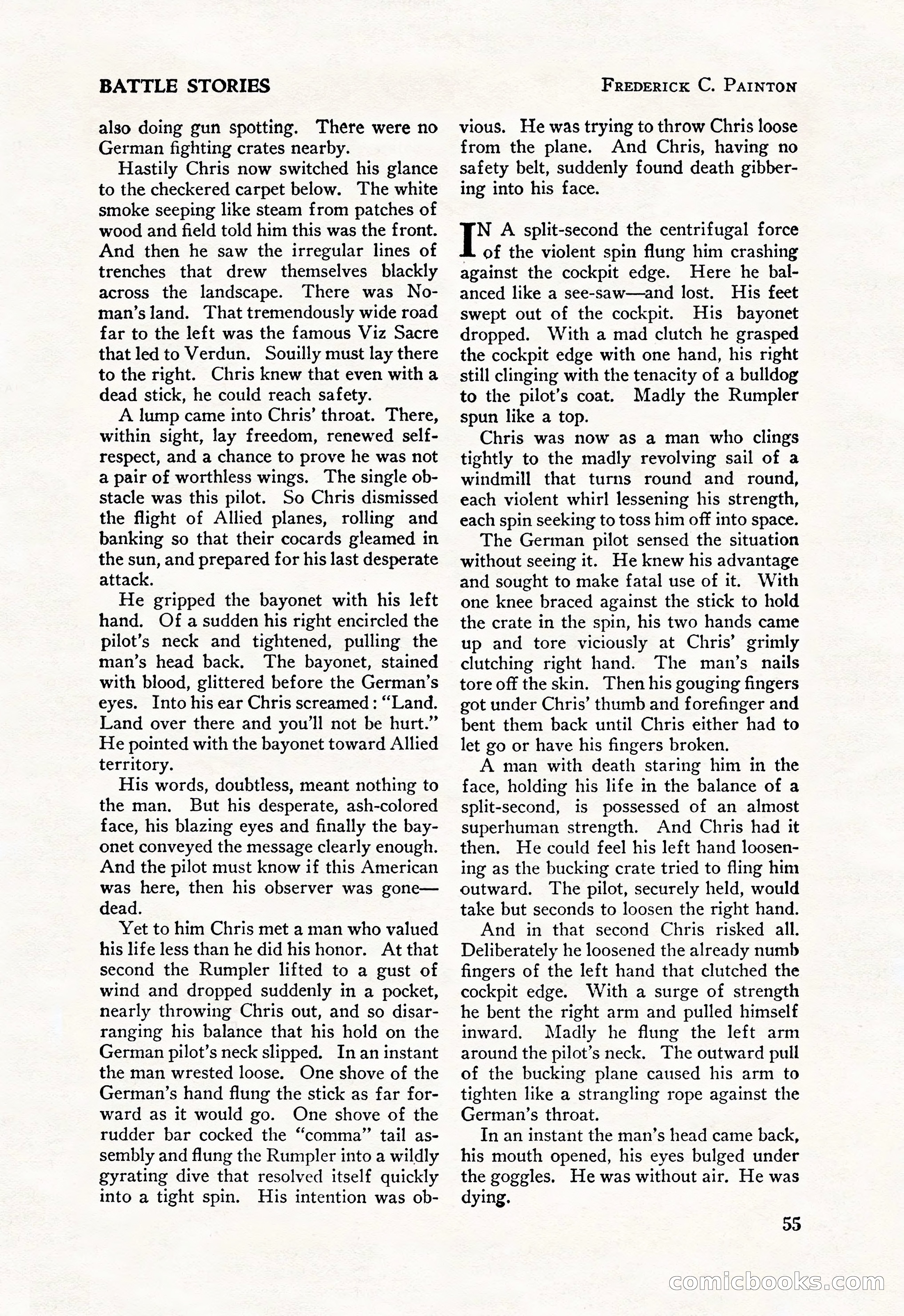 Battle Stories, August 1931 — page 55 of 164