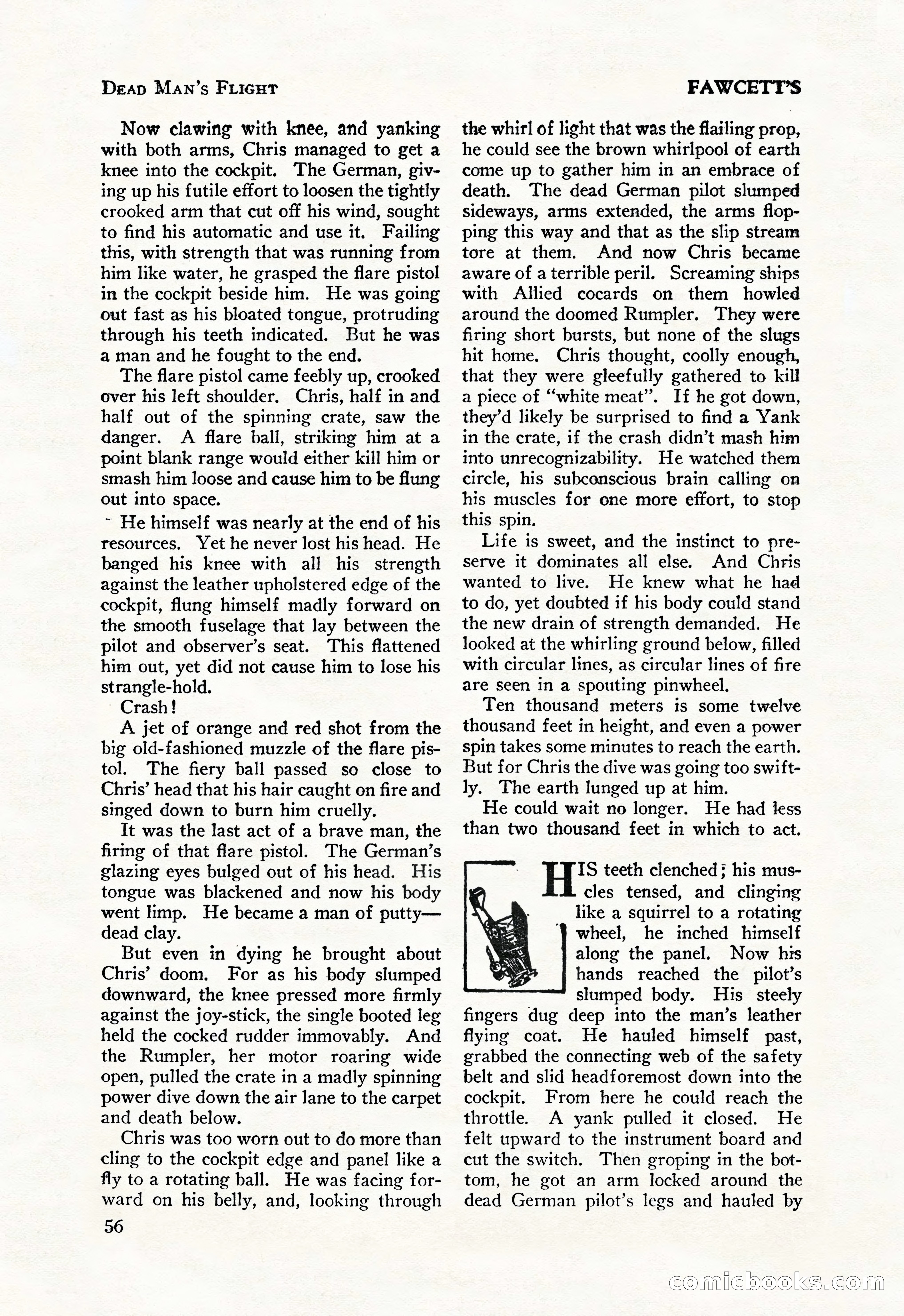 Battle Stories, August 1931 — page 56 of 164