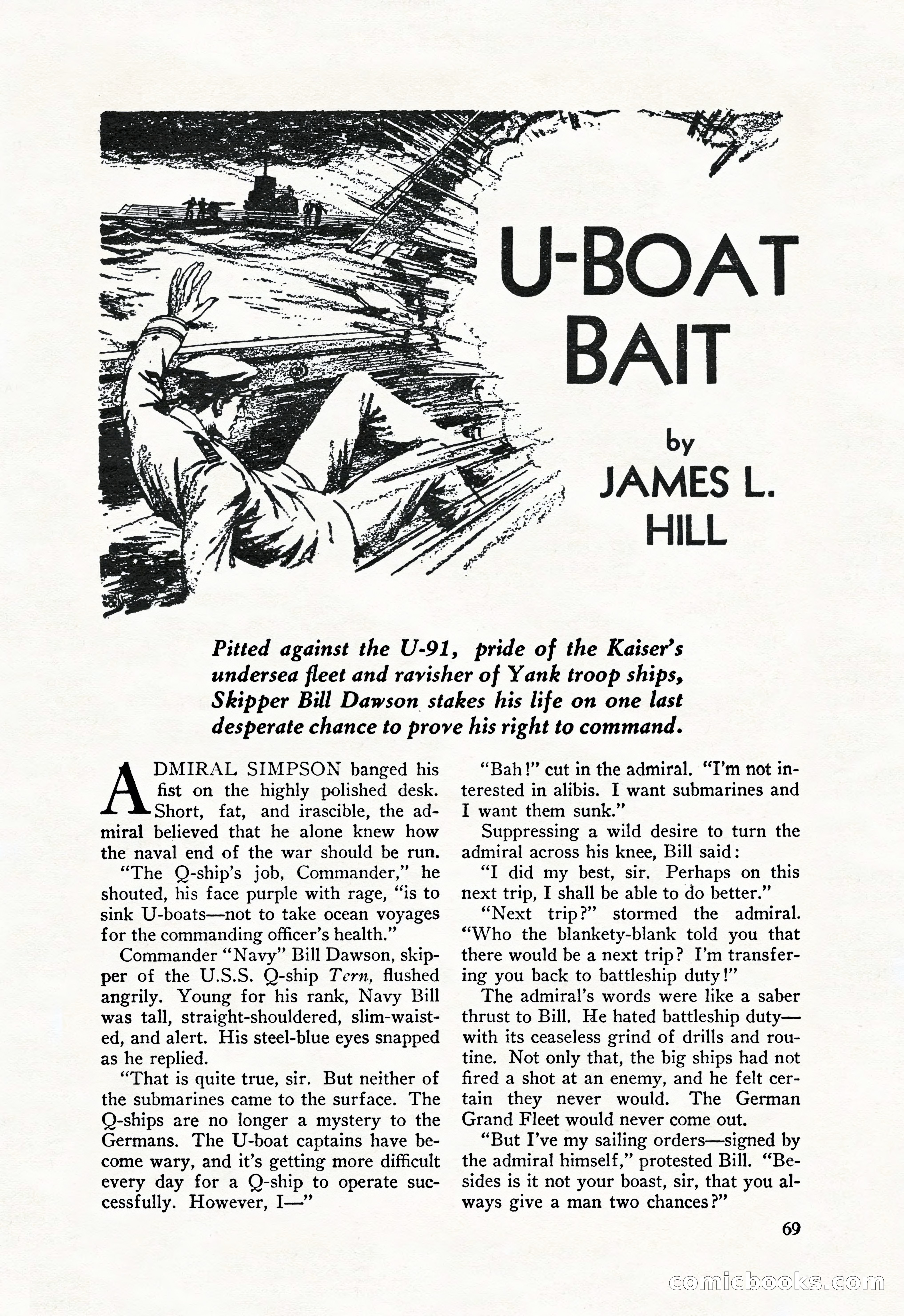 Battle Stories, August 1931 — page 69 of 164