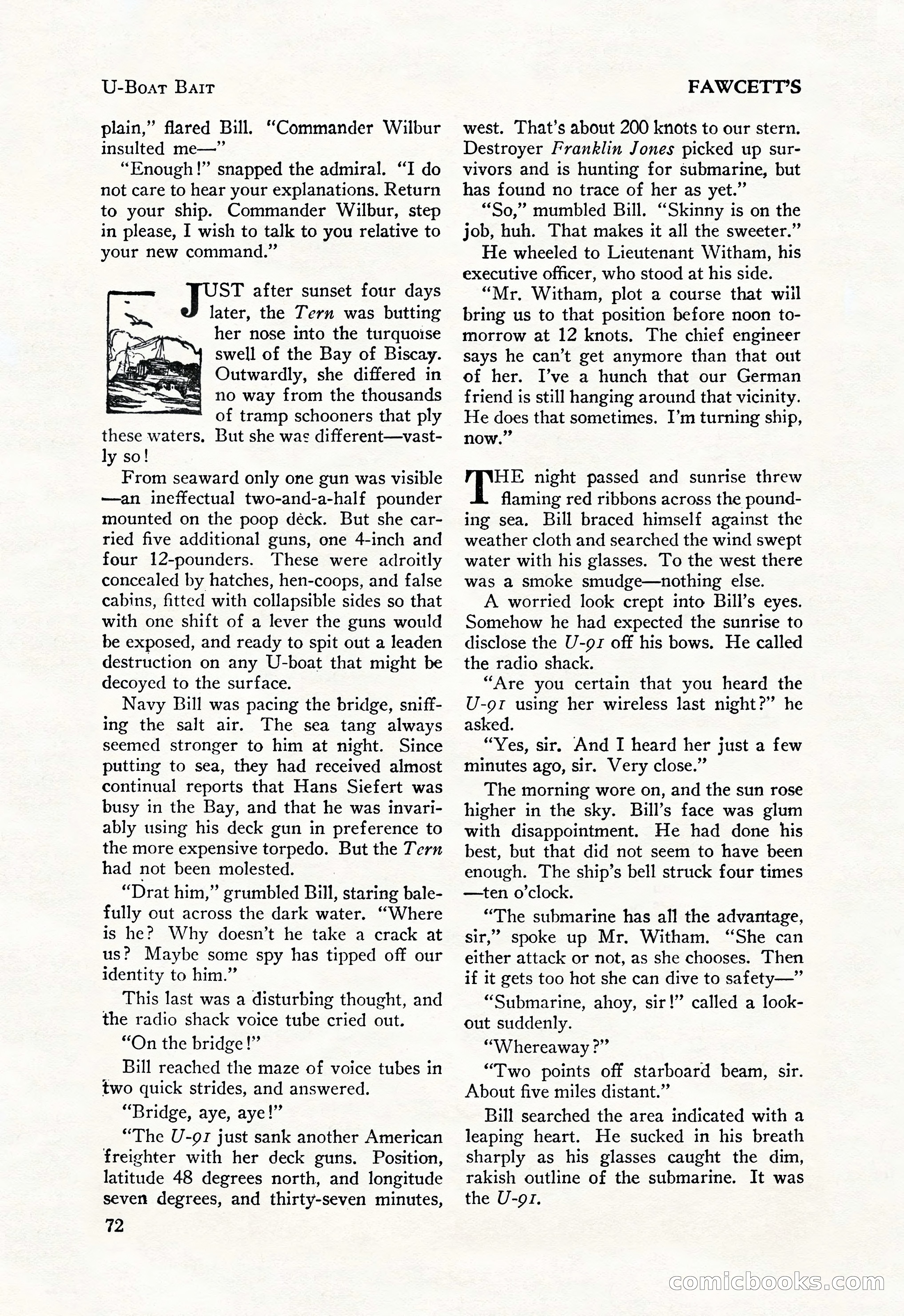 Battle Stories, August 1931 — page 72 of 164