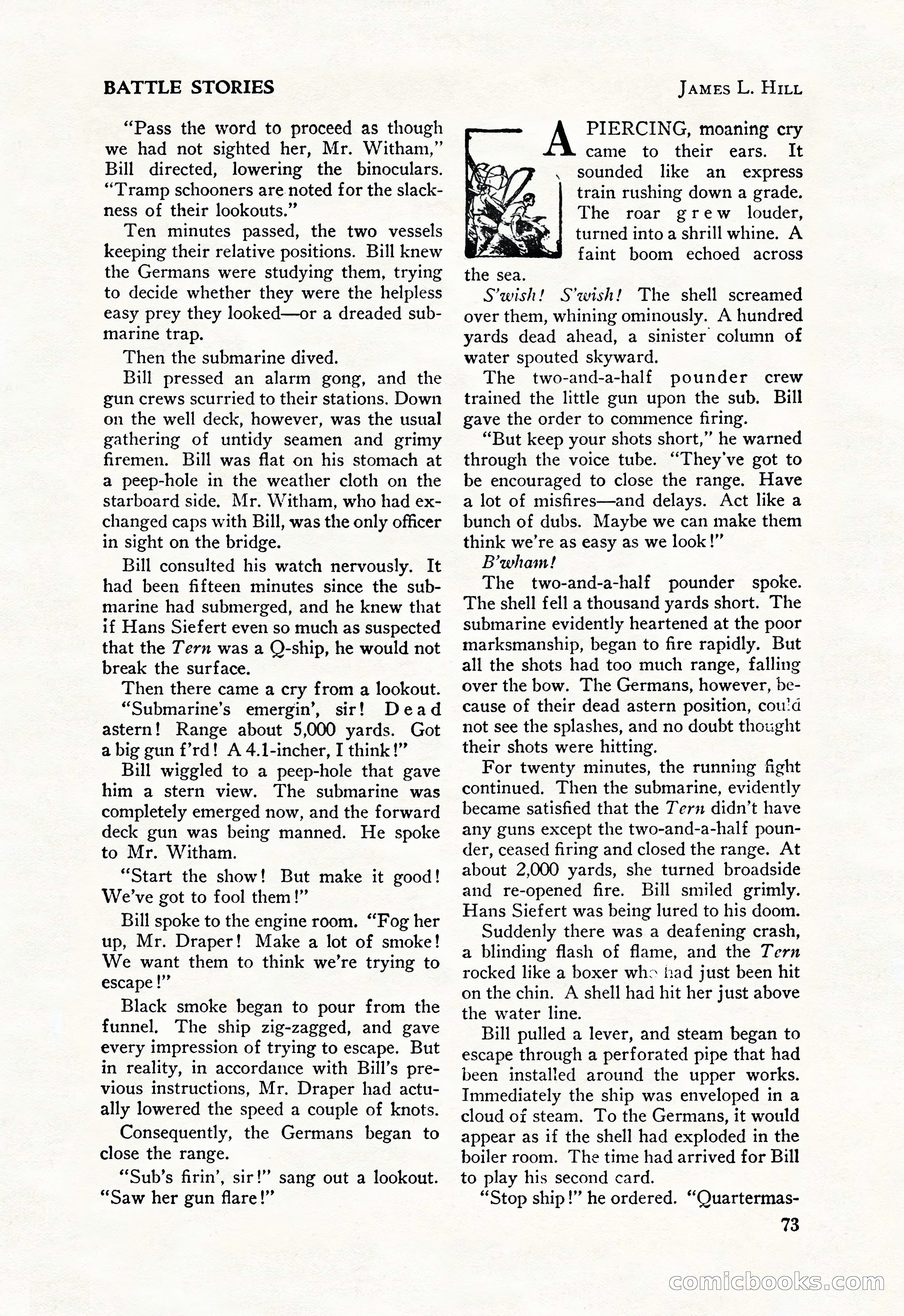 Battle Stories, August 1931 — page 73 of 164