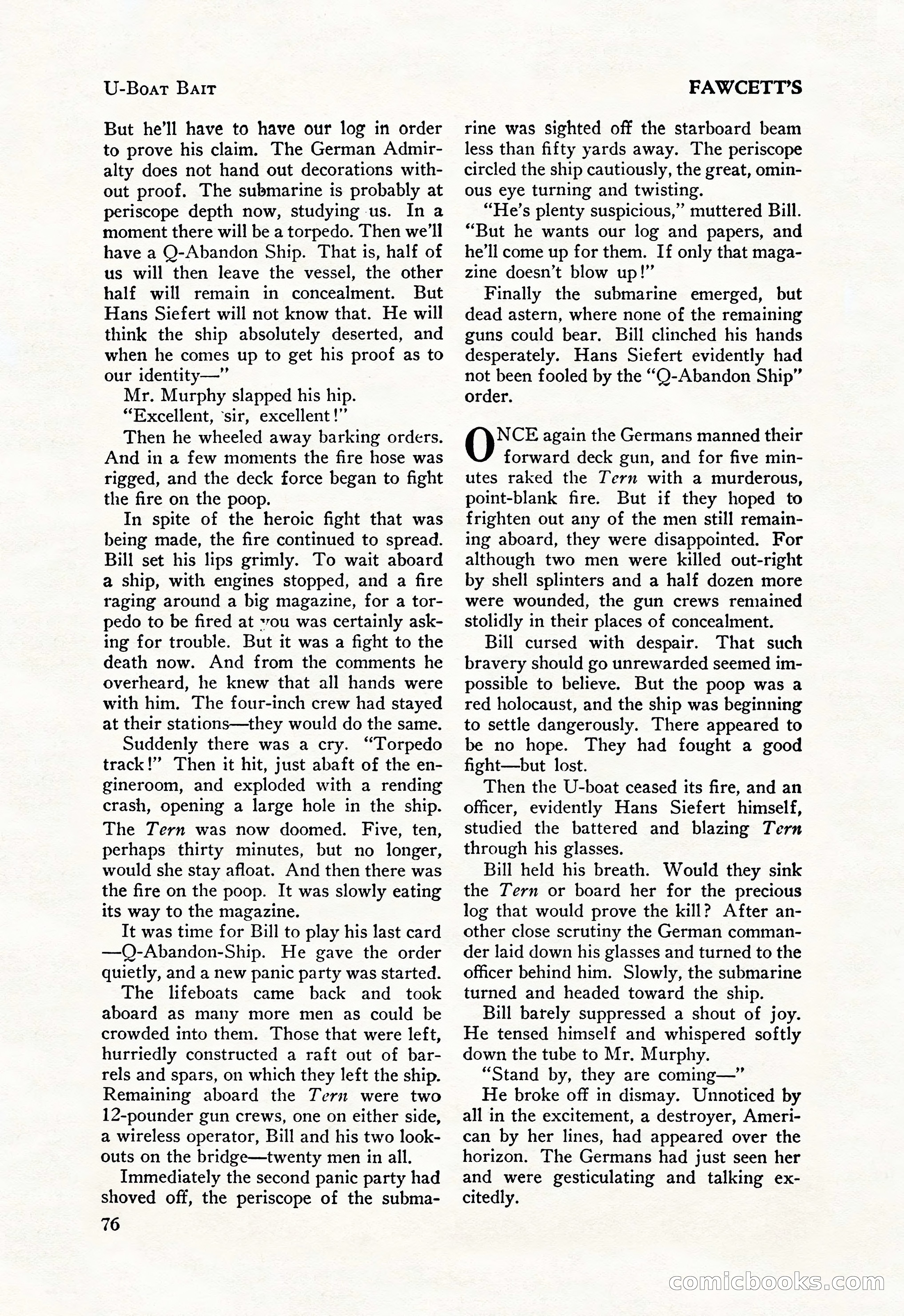 Battle Stories, August 1931 — page 76 of 164
