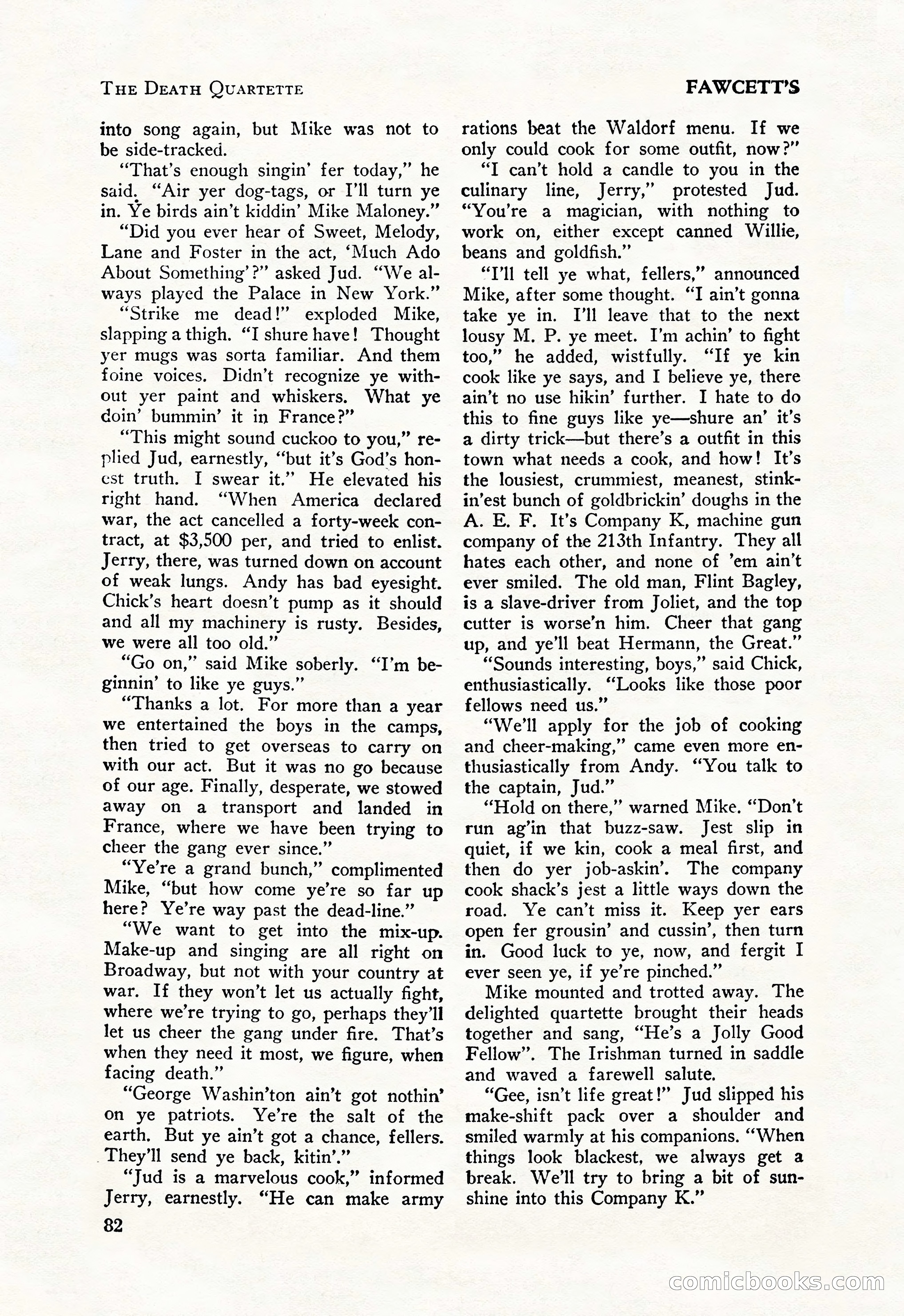 Battle Stories, August 1931 — page 82 of 164
