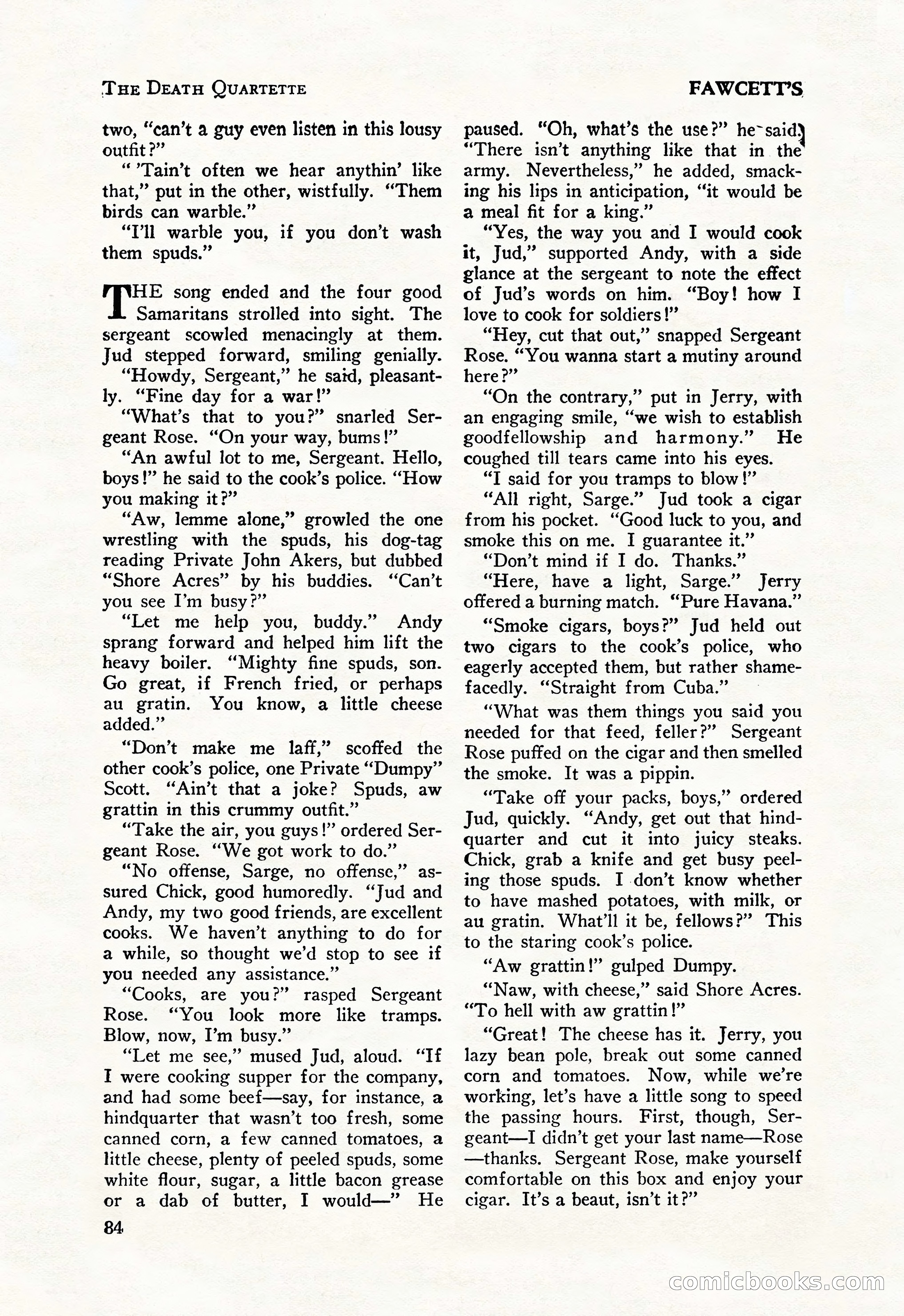 Battle Stories, August 1931 — page 84 of 164