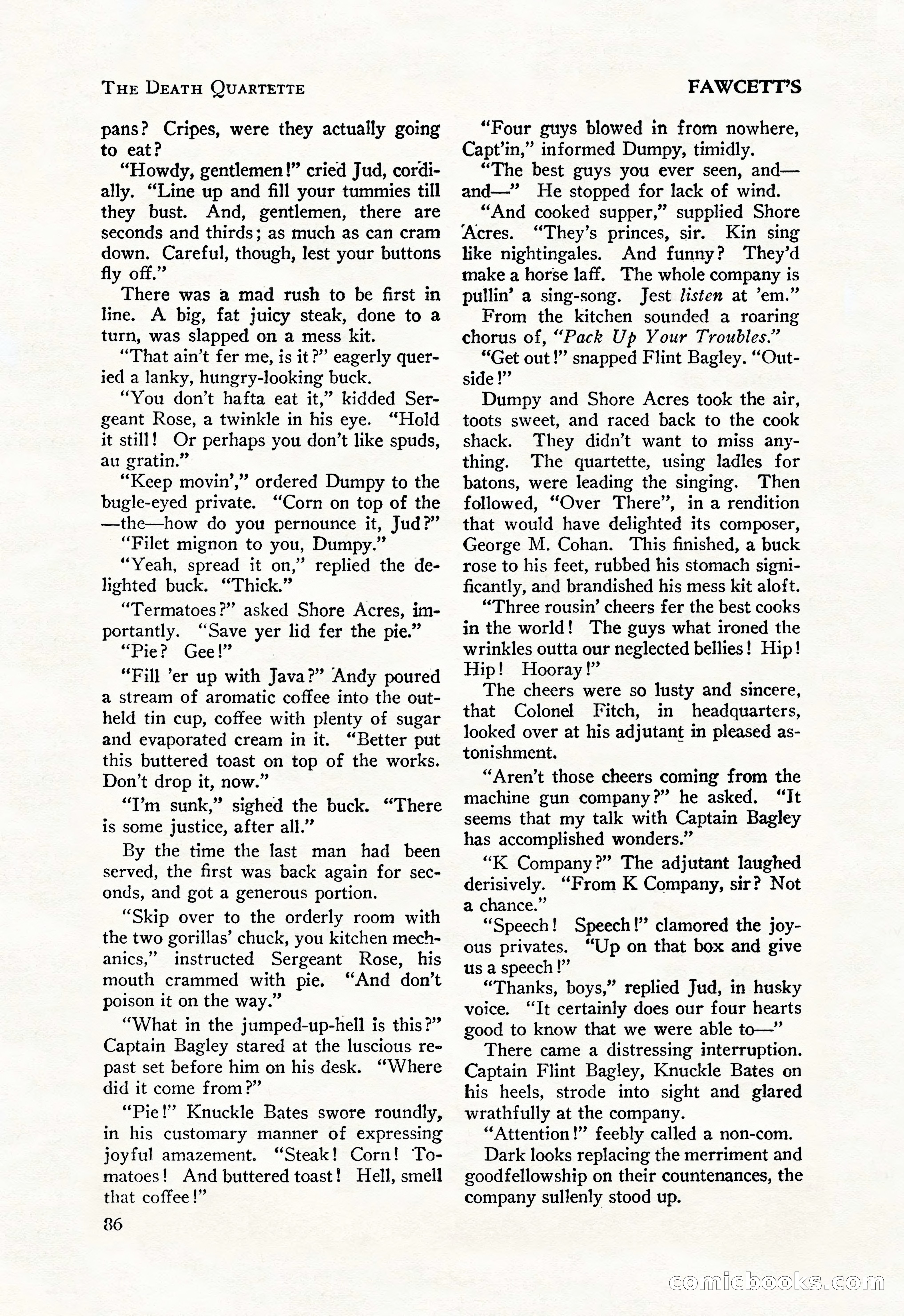 Battle Stories, August 1931 — page 86 of 164