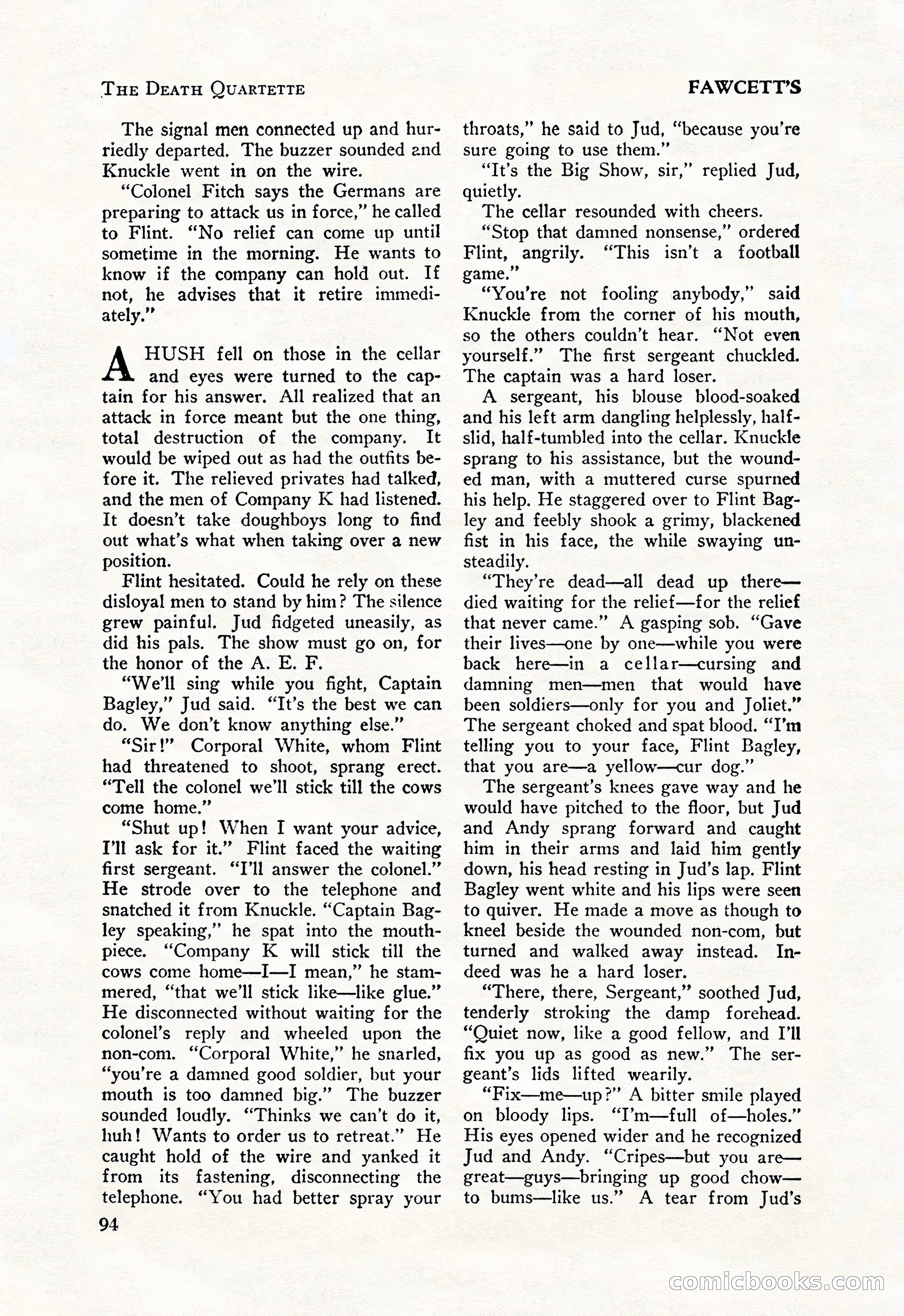 Battle Stories, August 1931 — page 94 of 164