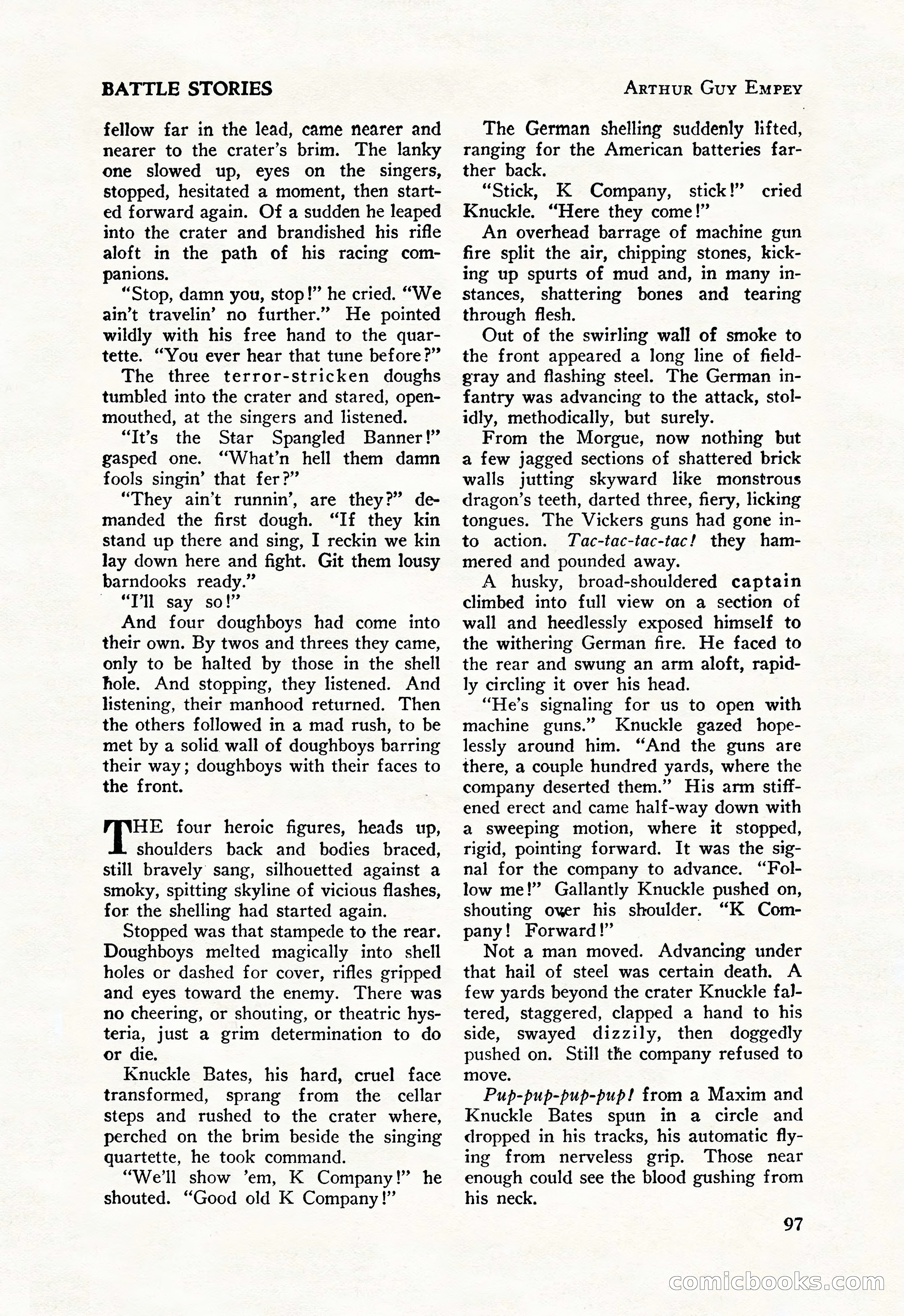 Battle Stories, August 1931 — page 97 of 164