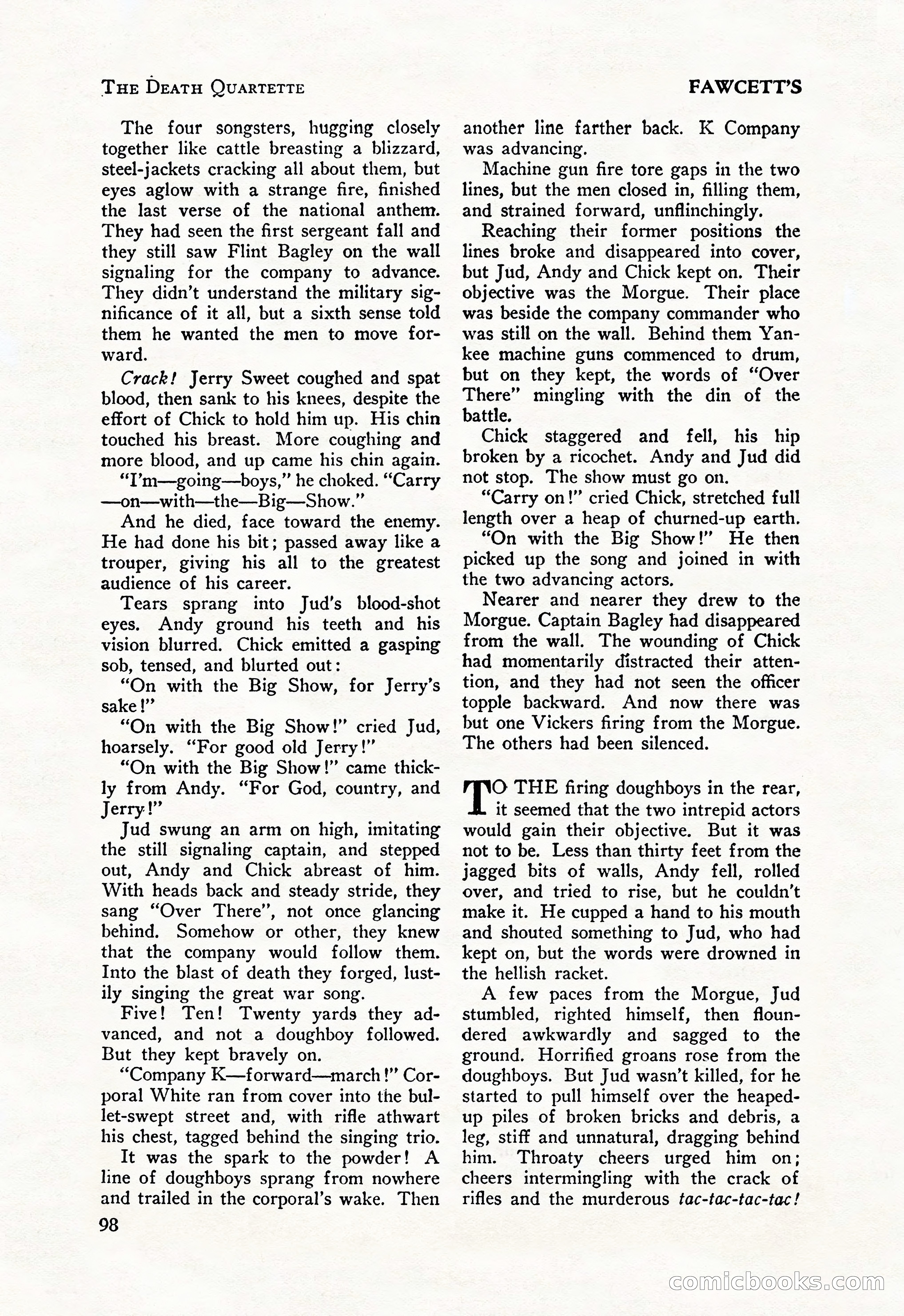 Battle Stories, August 1931 — page 98 of 164
