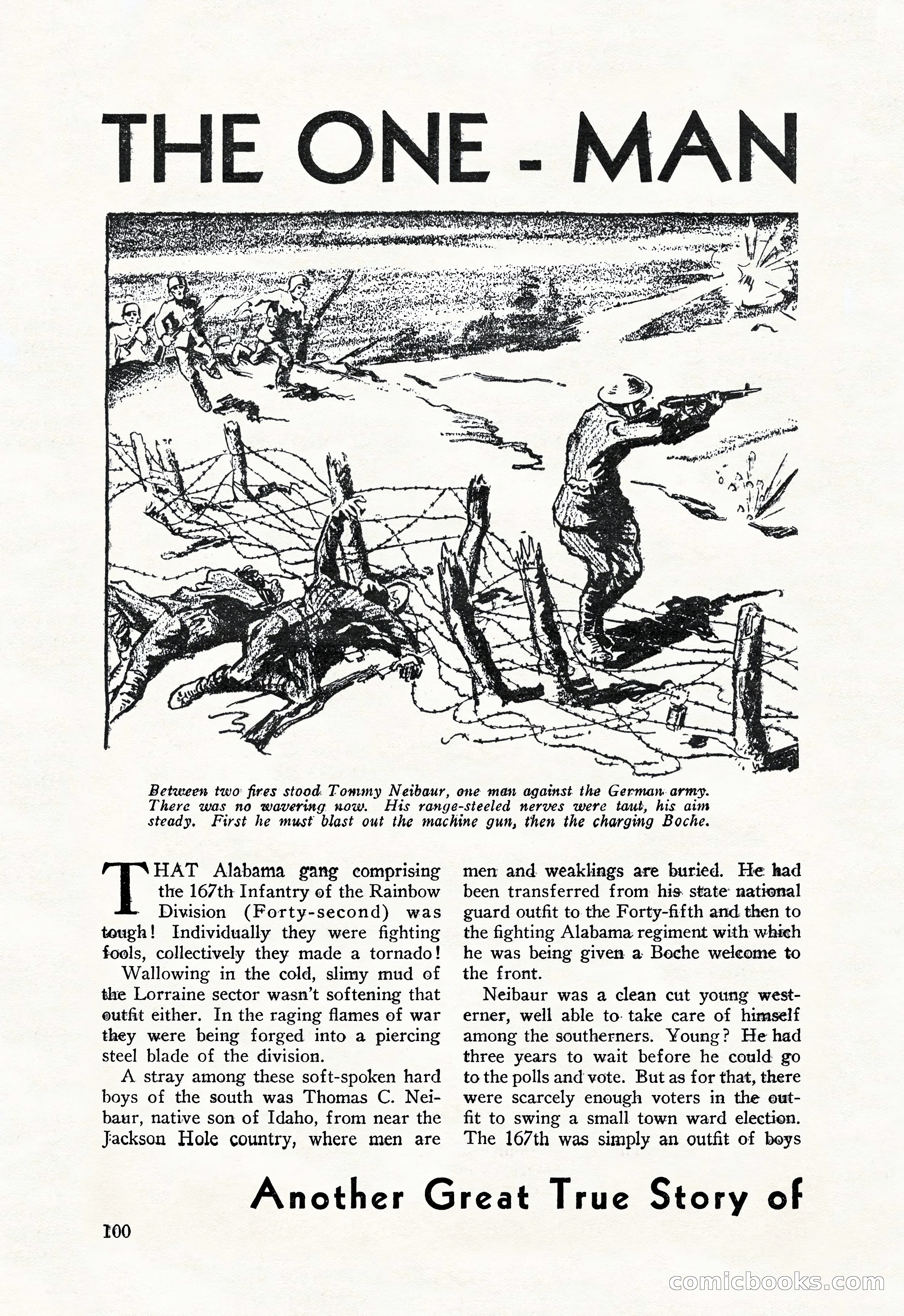 Battle Stories, August 1931 — page 100 of 164