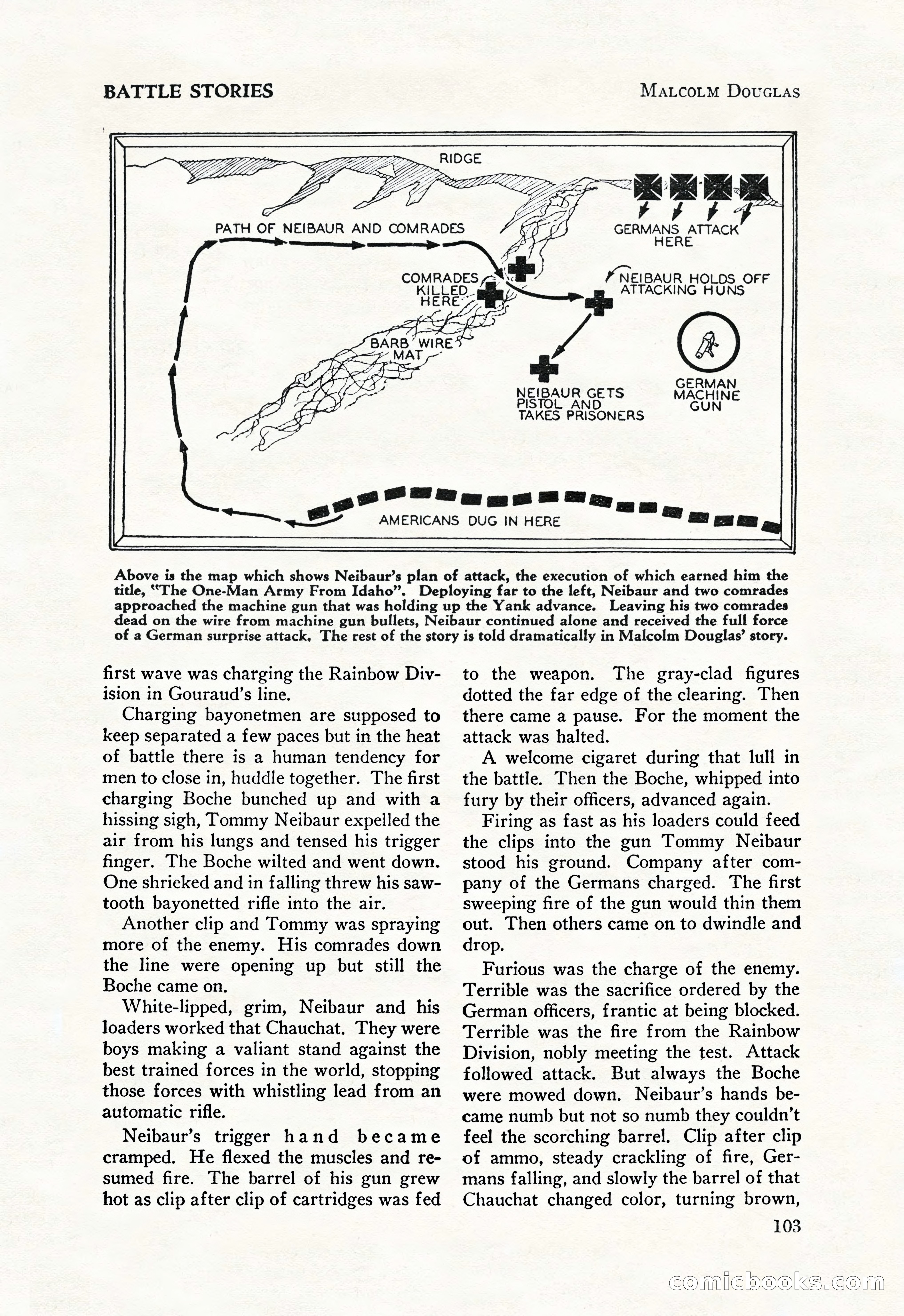 Battle Stories, August 1931 — page 103 of 164