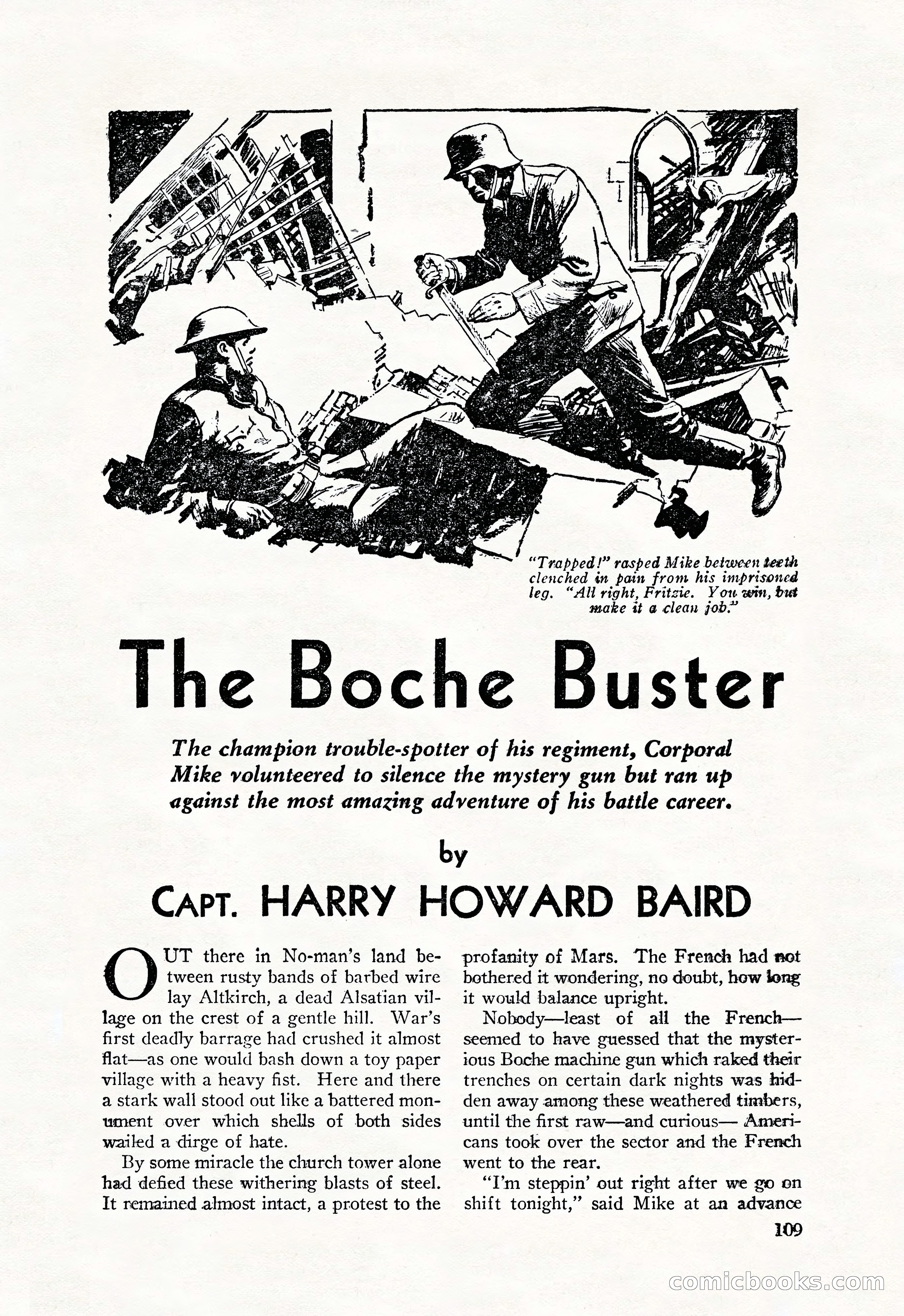 Battle Stories, August 1931 — page 109 of 164