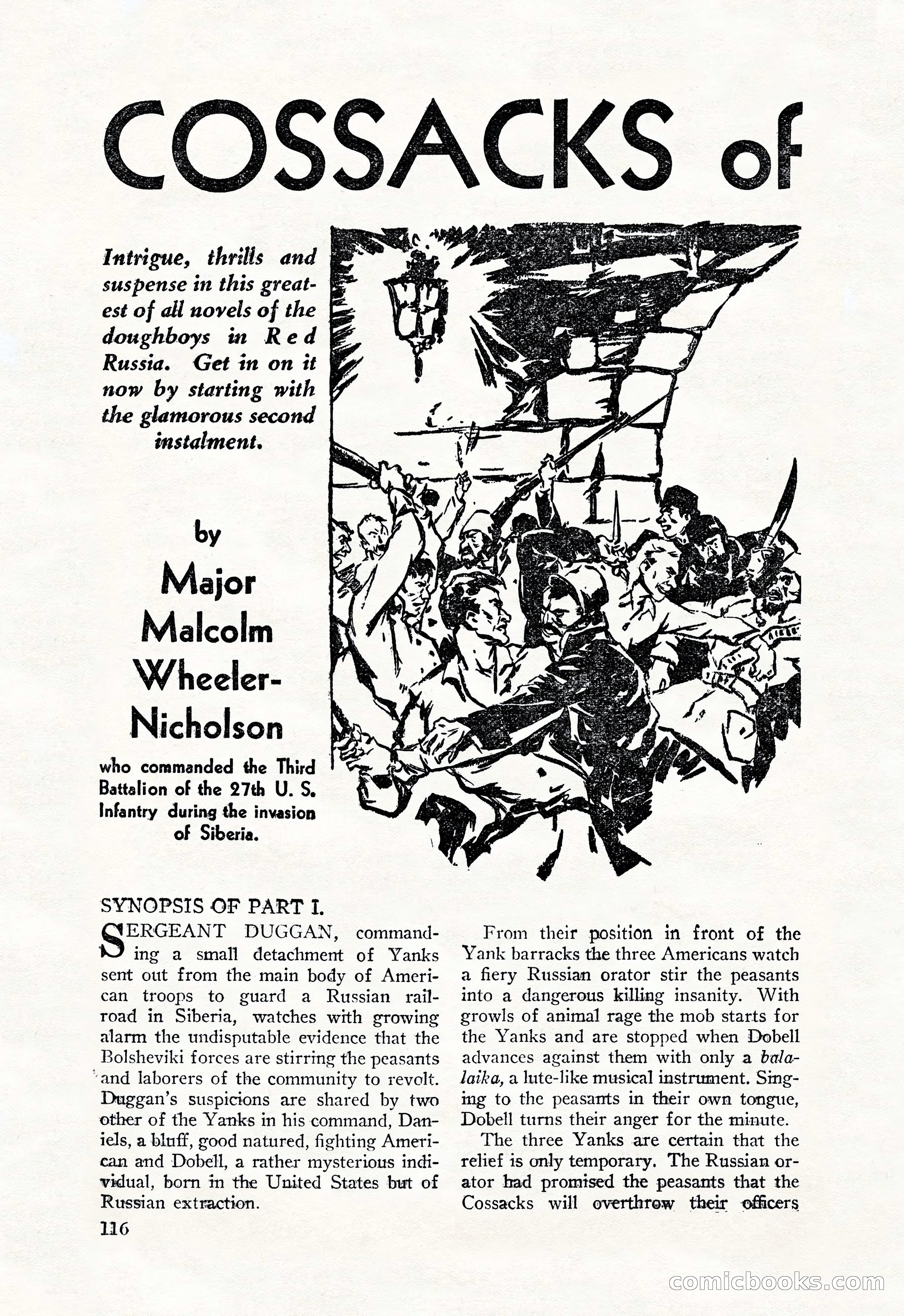 Battle Stories, August 1931 — page 116 of 164