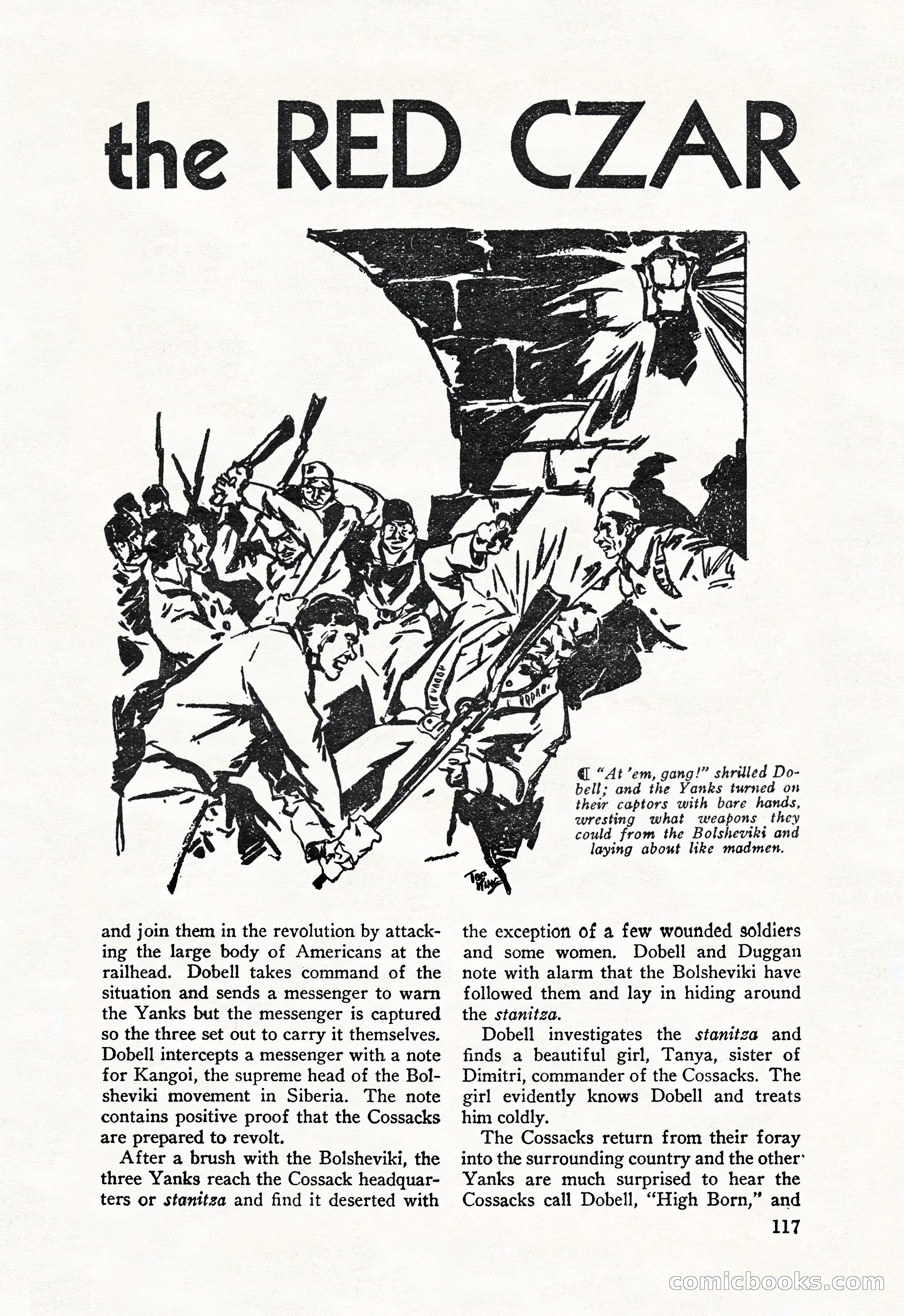 Battle Stories, August 1931 — page 117 of 164