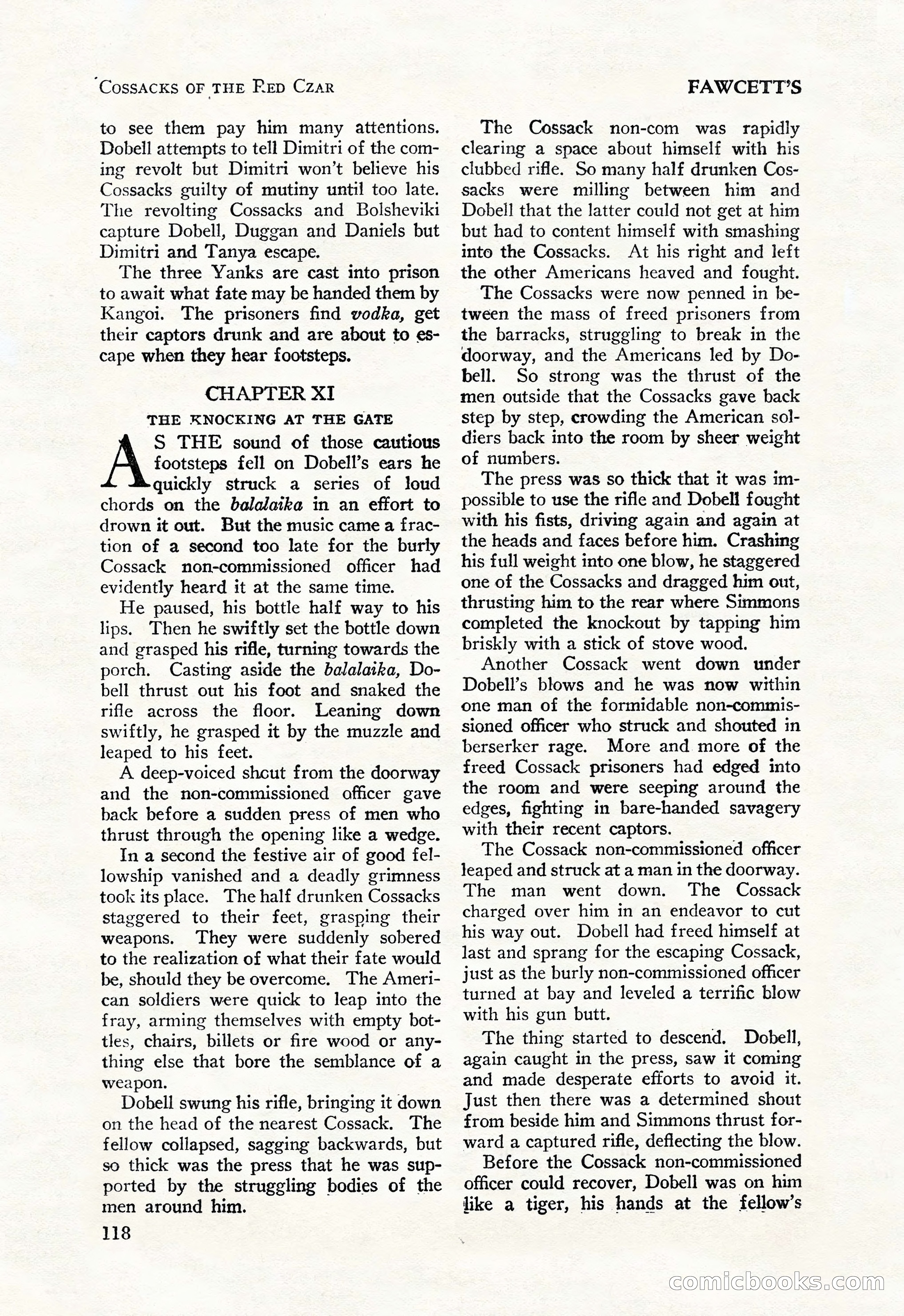 Battle Stories, August 1931 — page 118 of 164