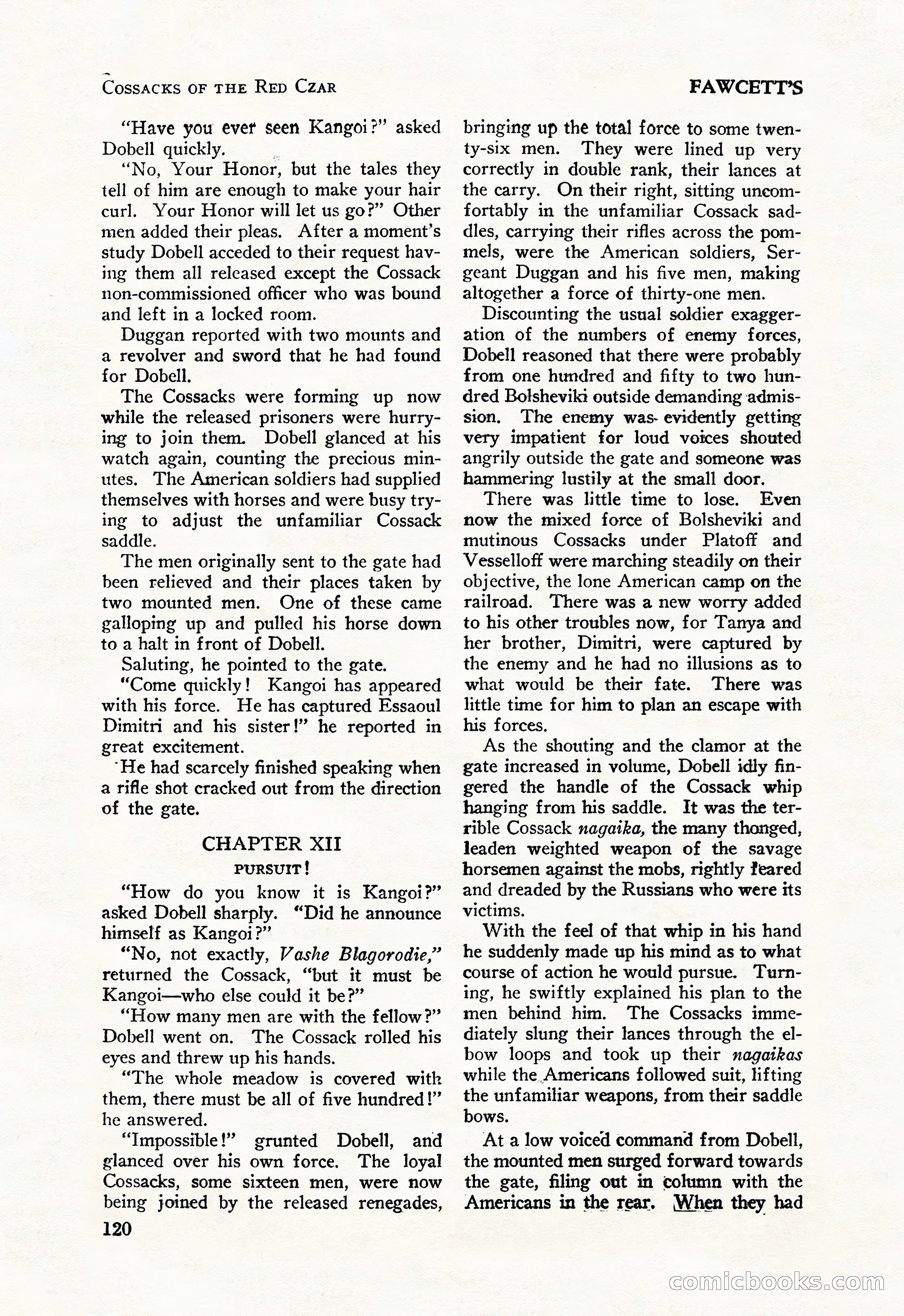 Battle Stories, August 1931 — page 120 of 164