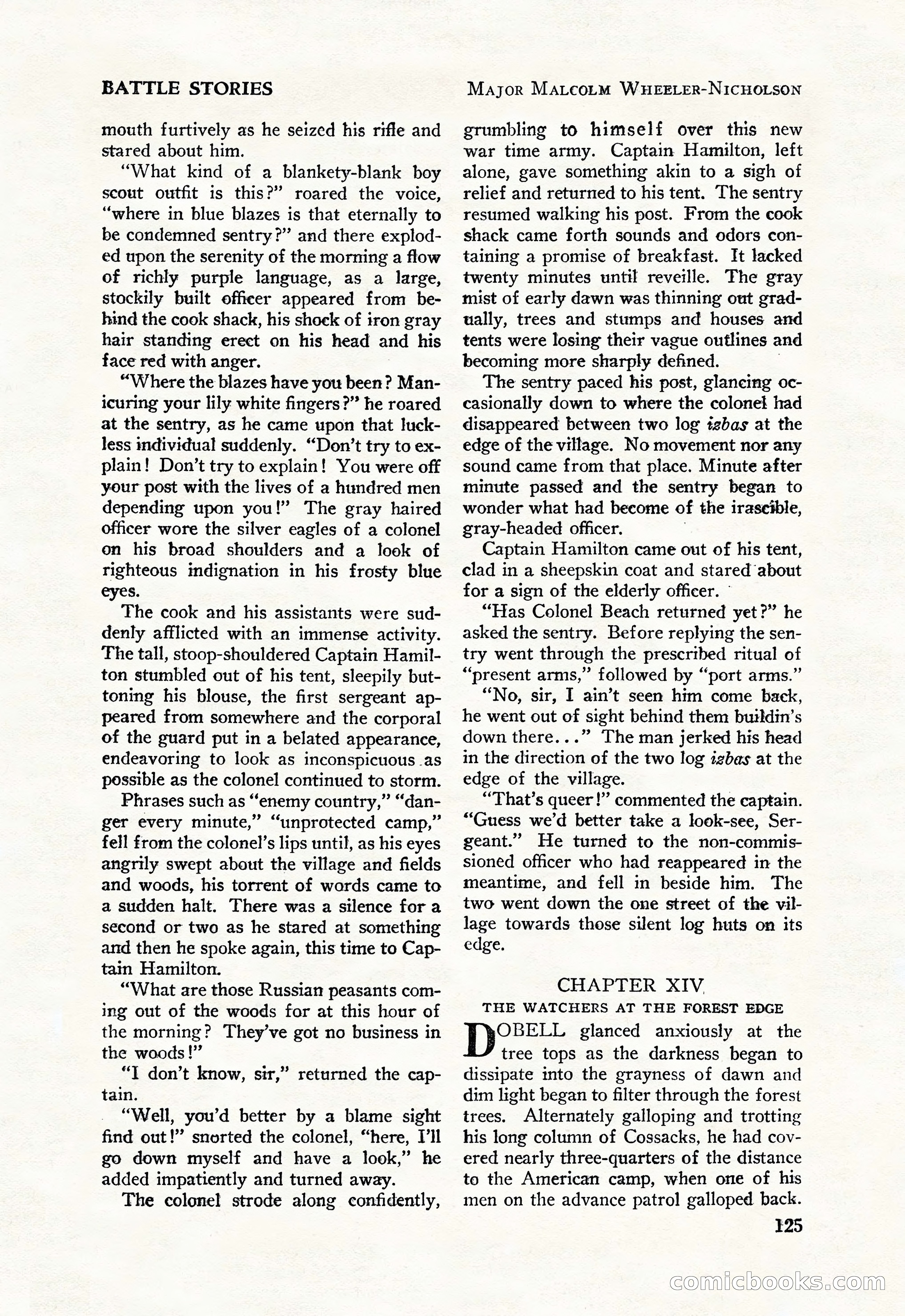Battle Stories, August 1931 — page 125 of 164