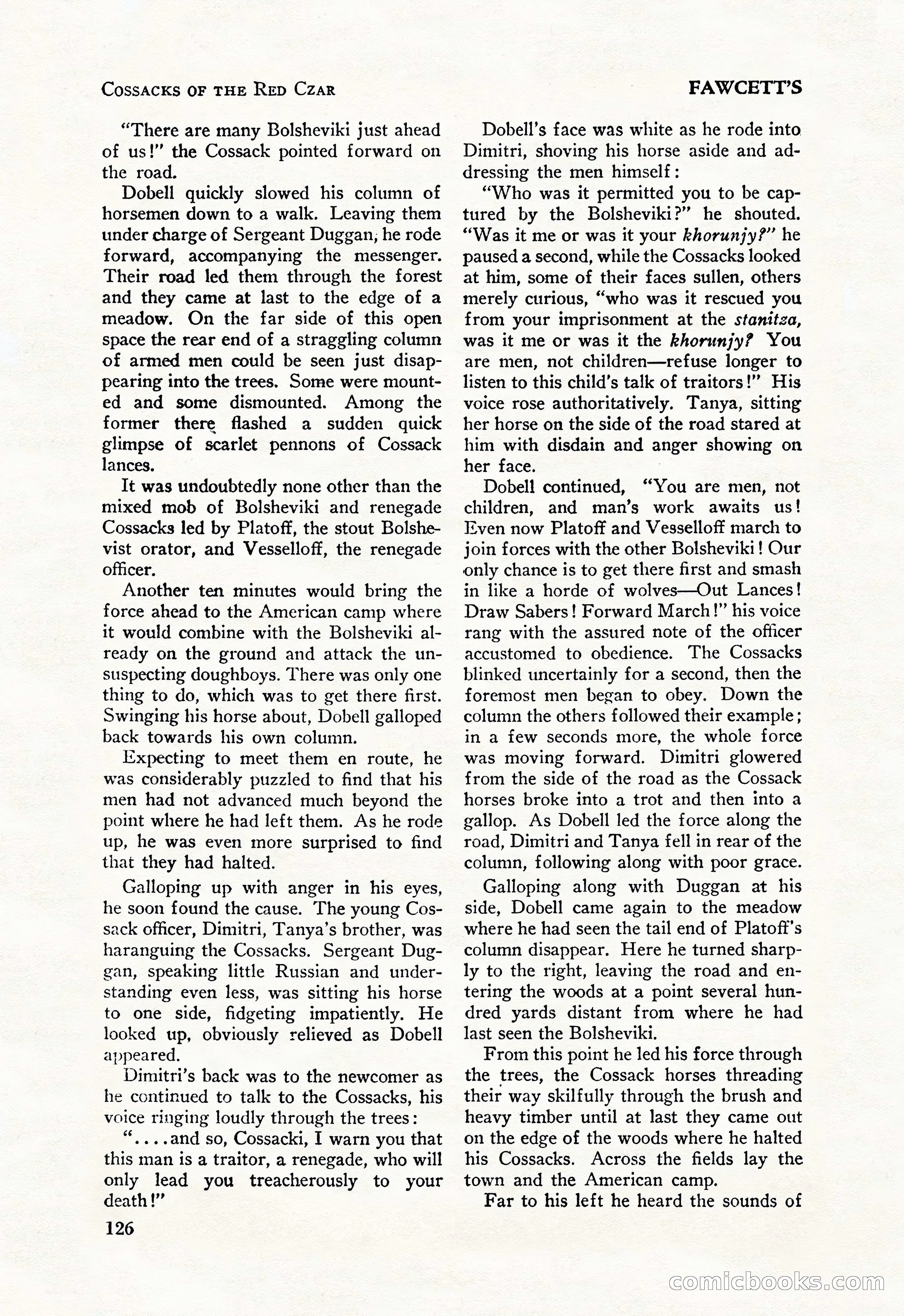 Battle Stories, August 1931 — page 126 of 164