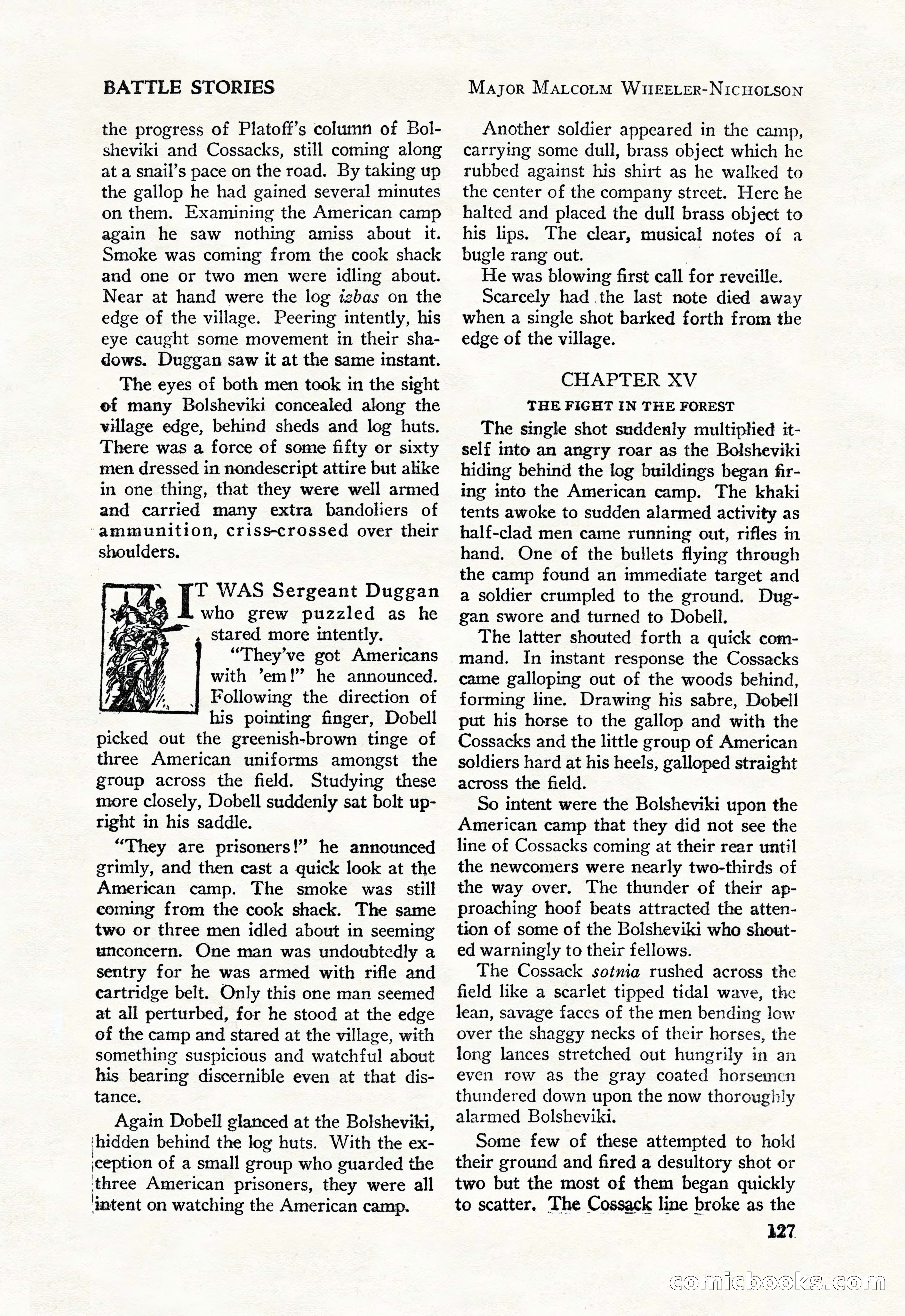 Battle Stories, August 1931 — page 127 of 164