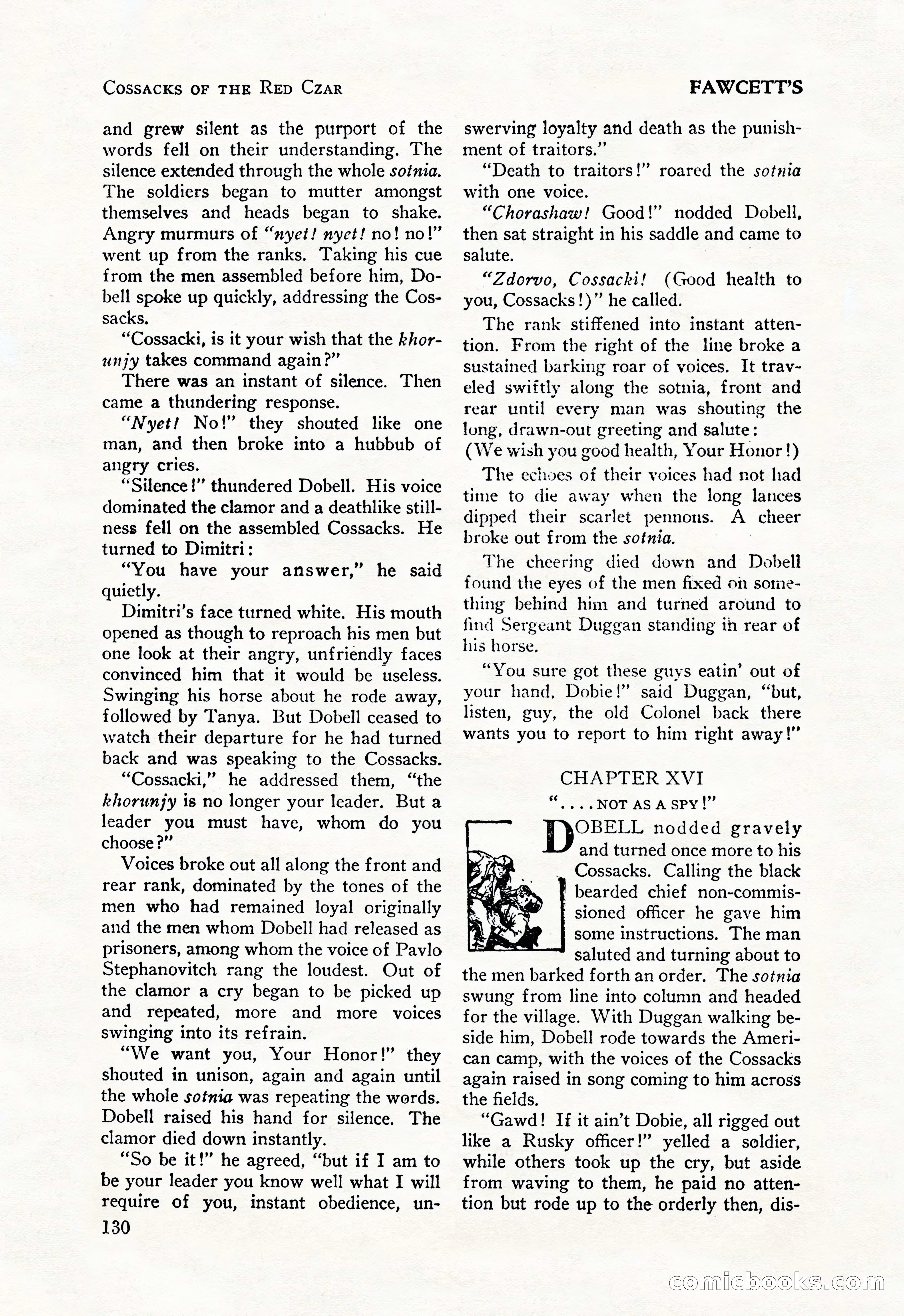 Battle Stories, August 1931 — page 130 of 164
