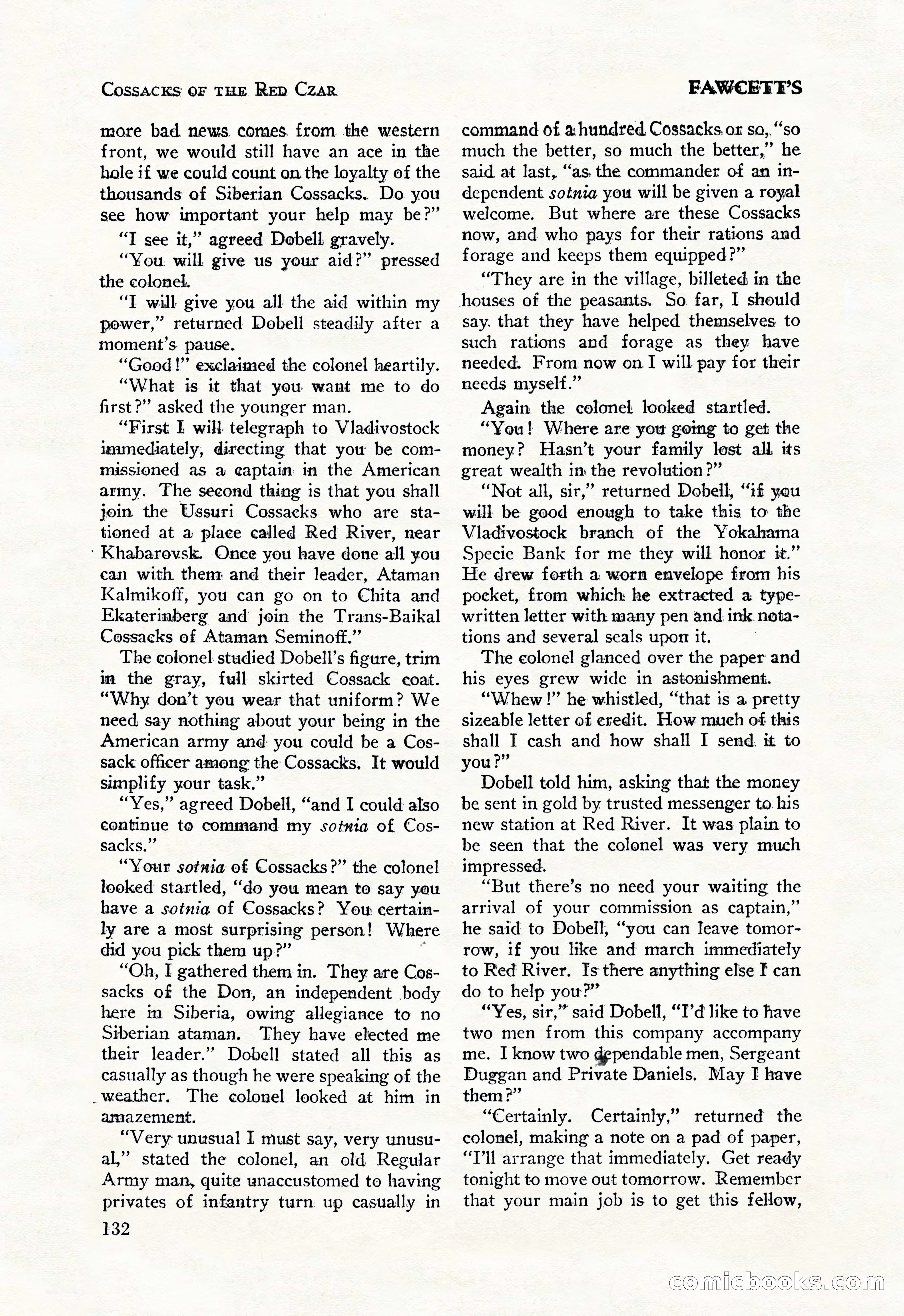 Battle Stories, August 1931 — page 132 of 164