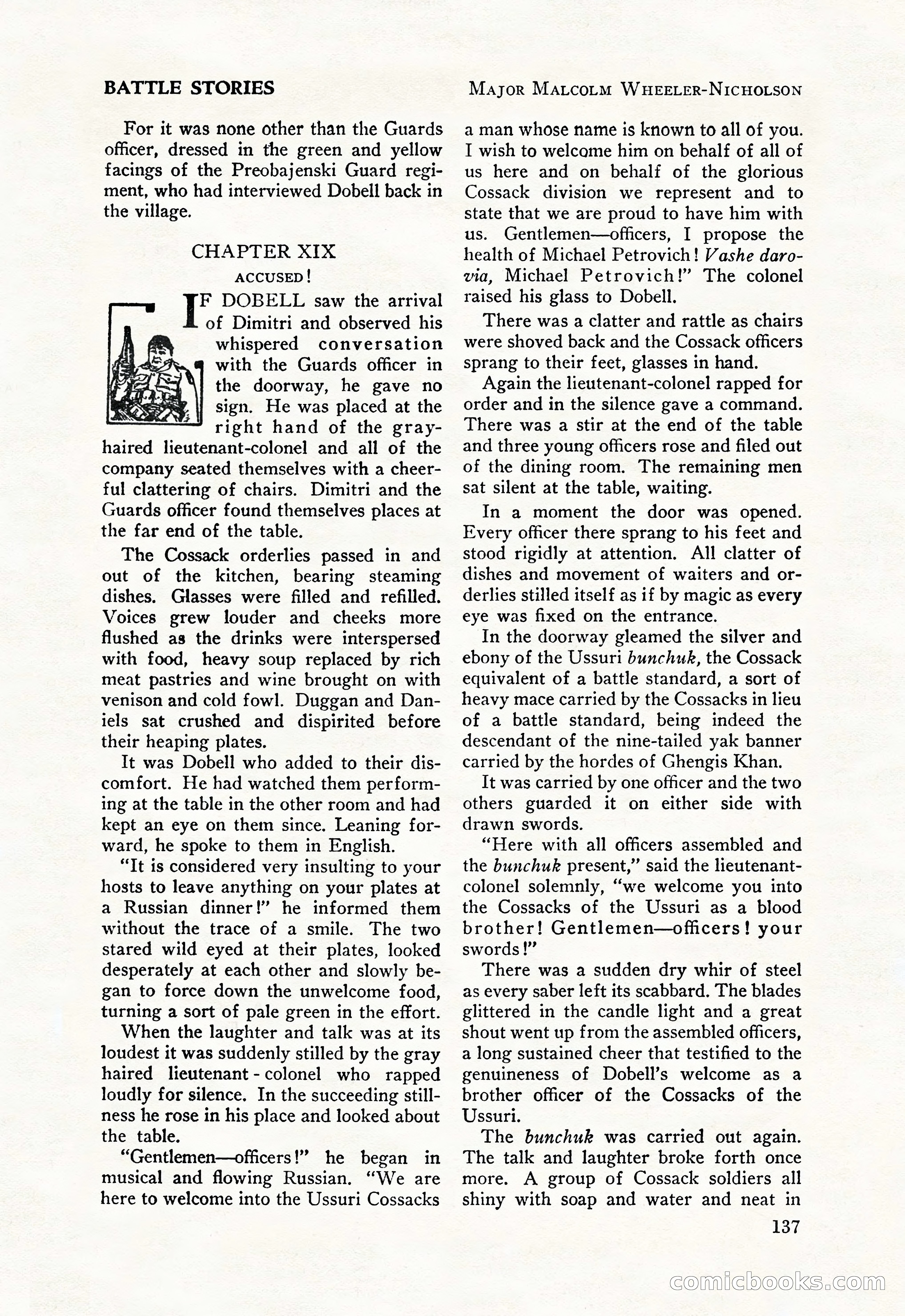Battle Stories, August 1931 — page 137 of 164