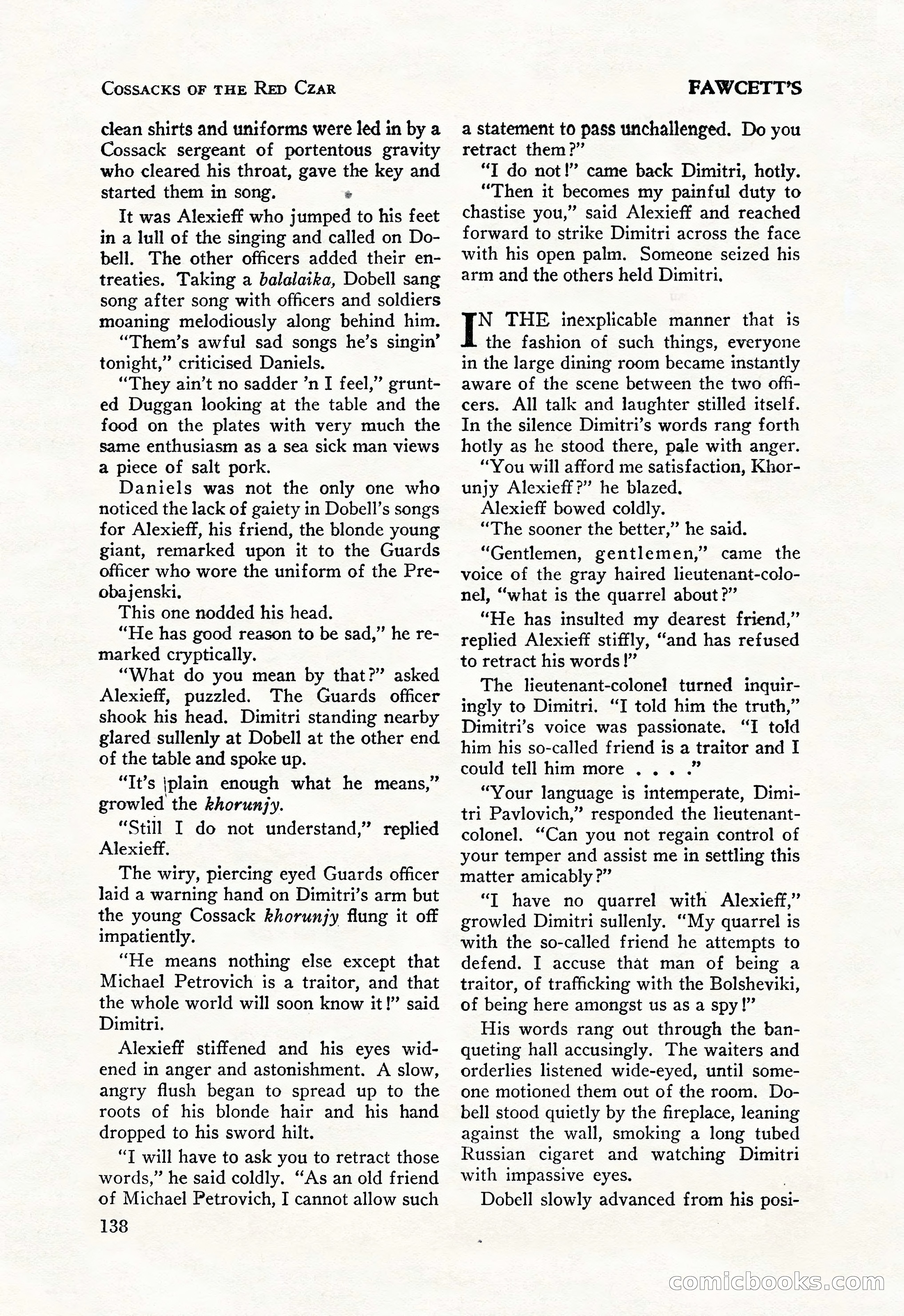 Battle Stories, August 1931 — page 138 of 164