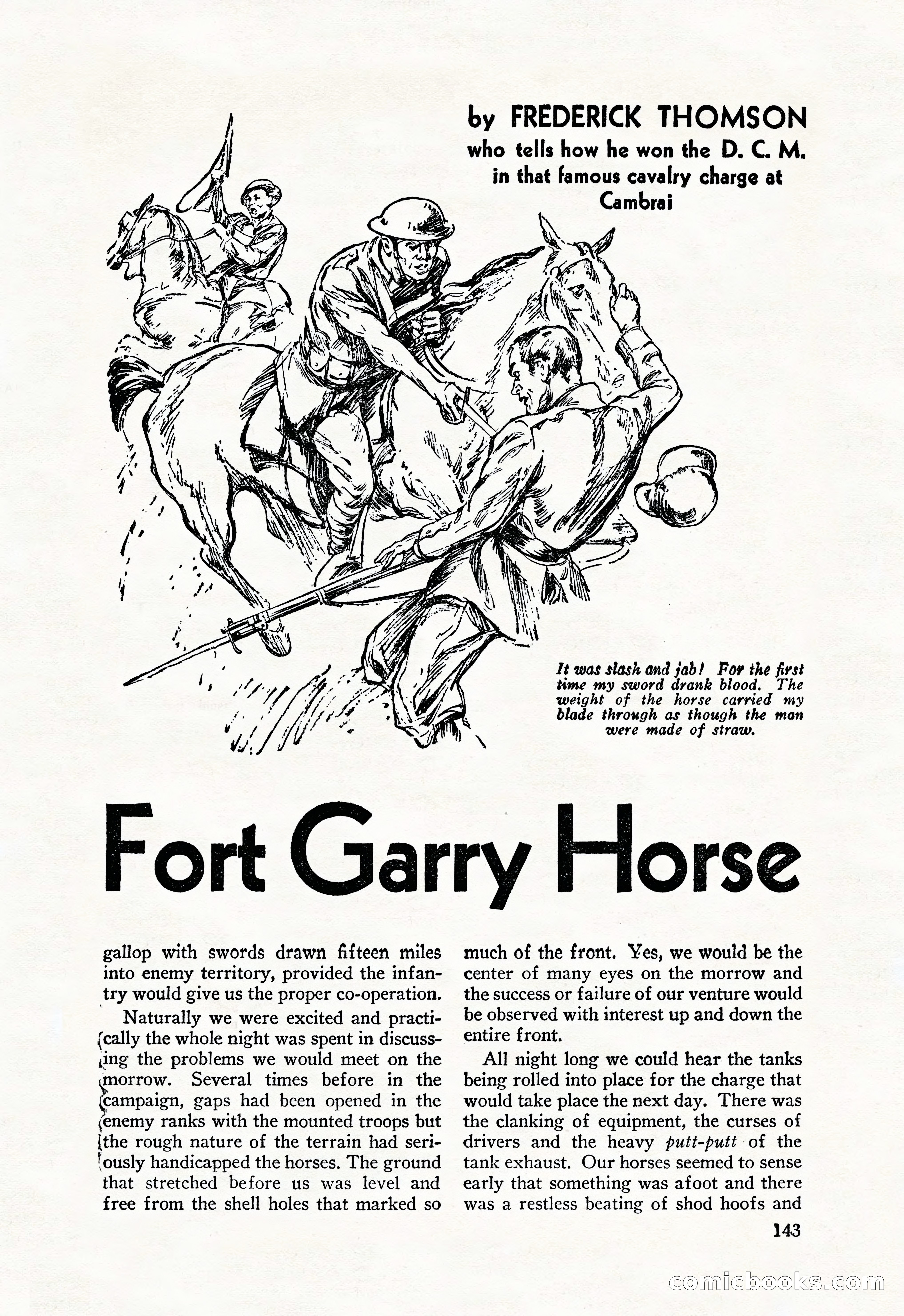Battle Stories, August 1931 — page 143 of 164
