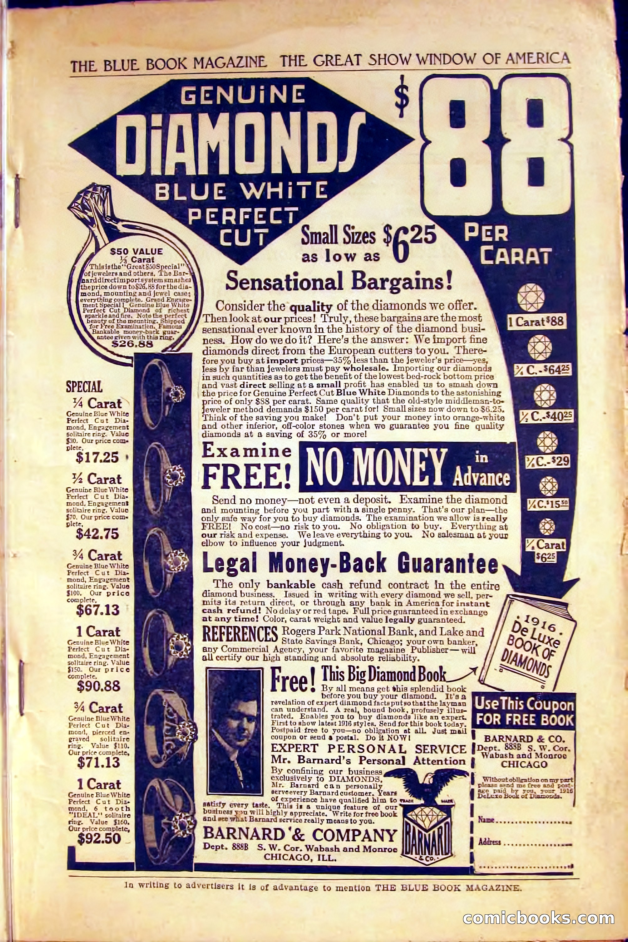 The Blue Book Magazine, August 1916 — page 3 of 260