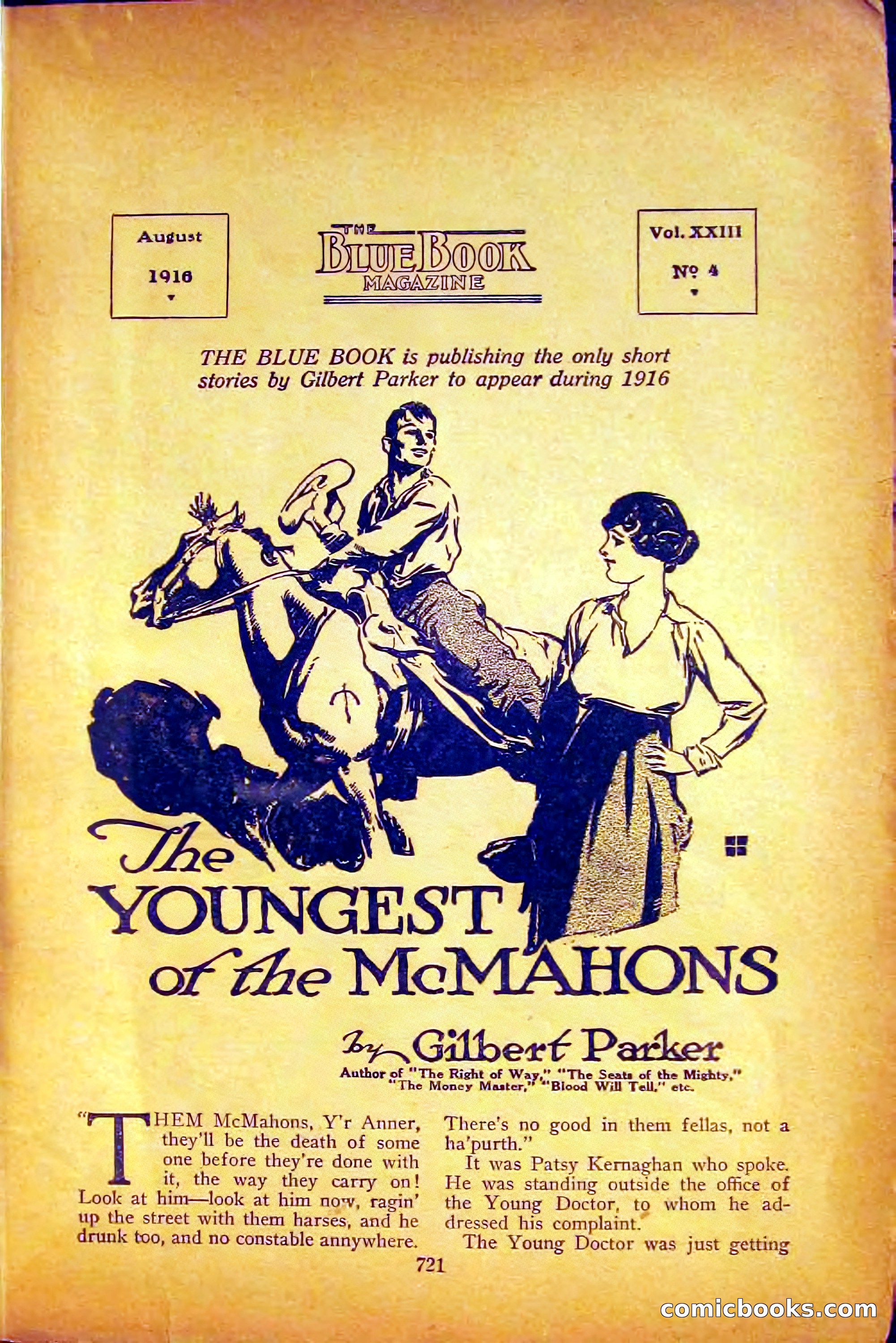The Blue Book Magazine, August 1916 — page 7 of 260