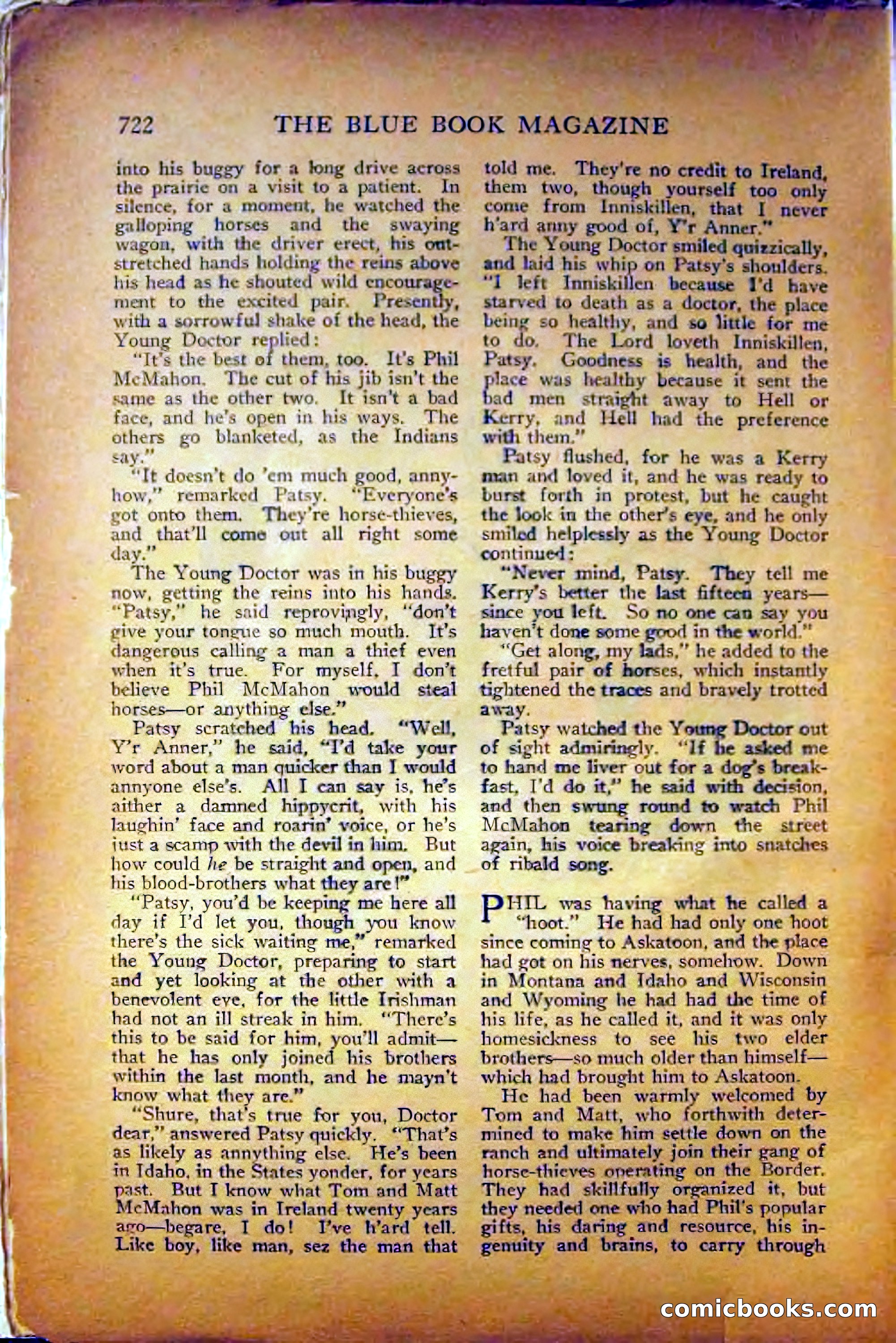 The Blue Book Magazine, August 1916 — page 8 of 260