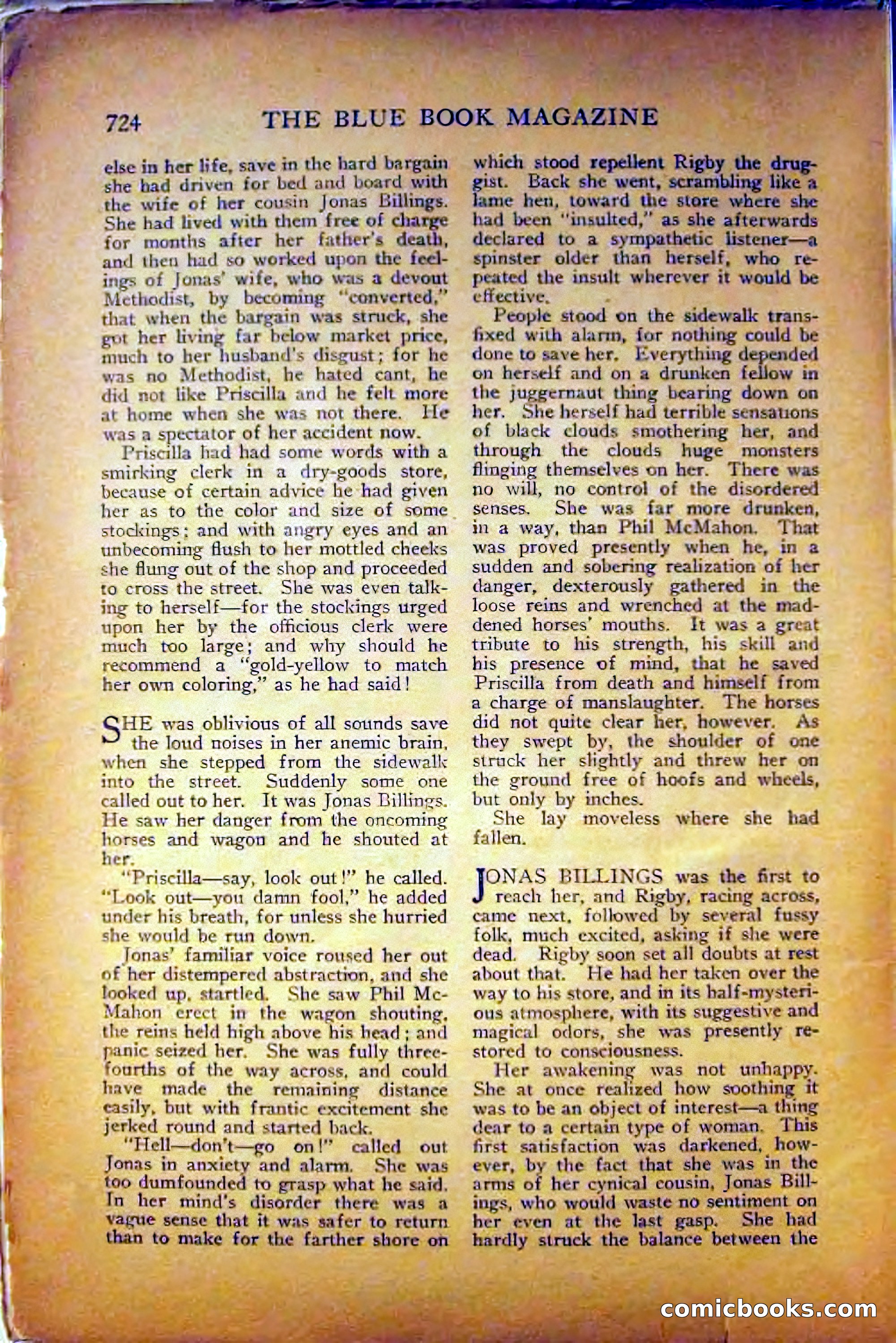 The Blue Book Magazine, August 1916 — page 10 of 260