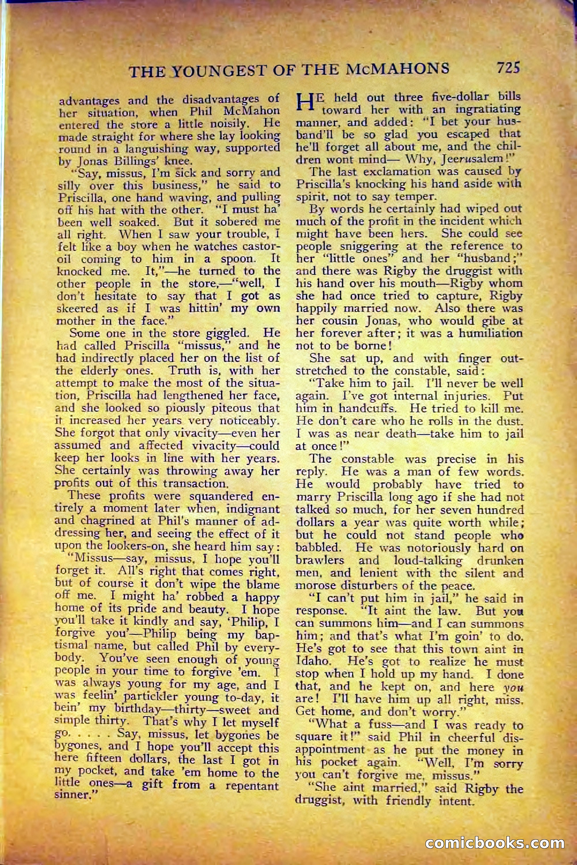 The Blue Book Magazine, August 1916 — page 11 of 260