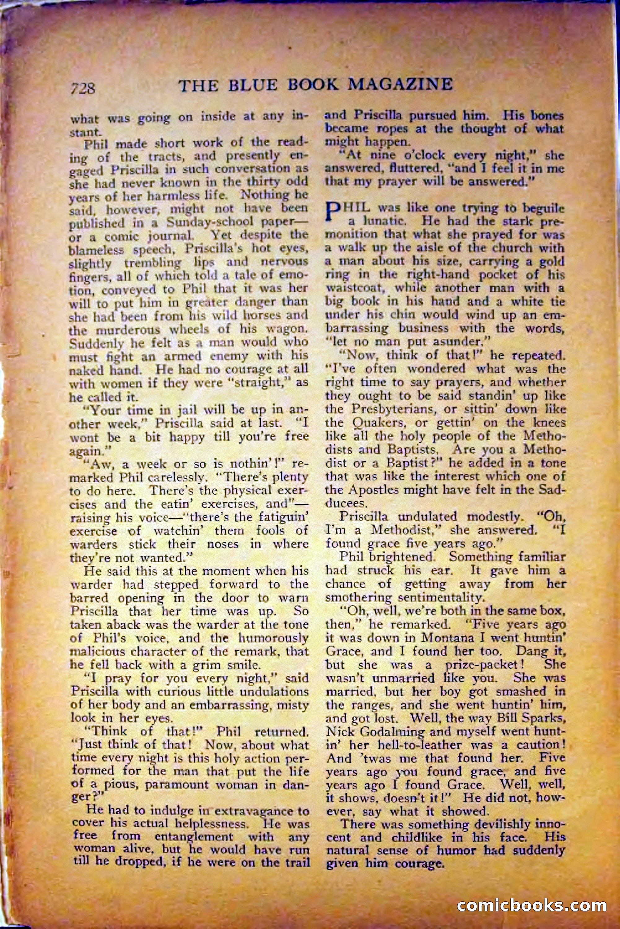 The Blue Book Magazine, August 1916 — page 14 of 260