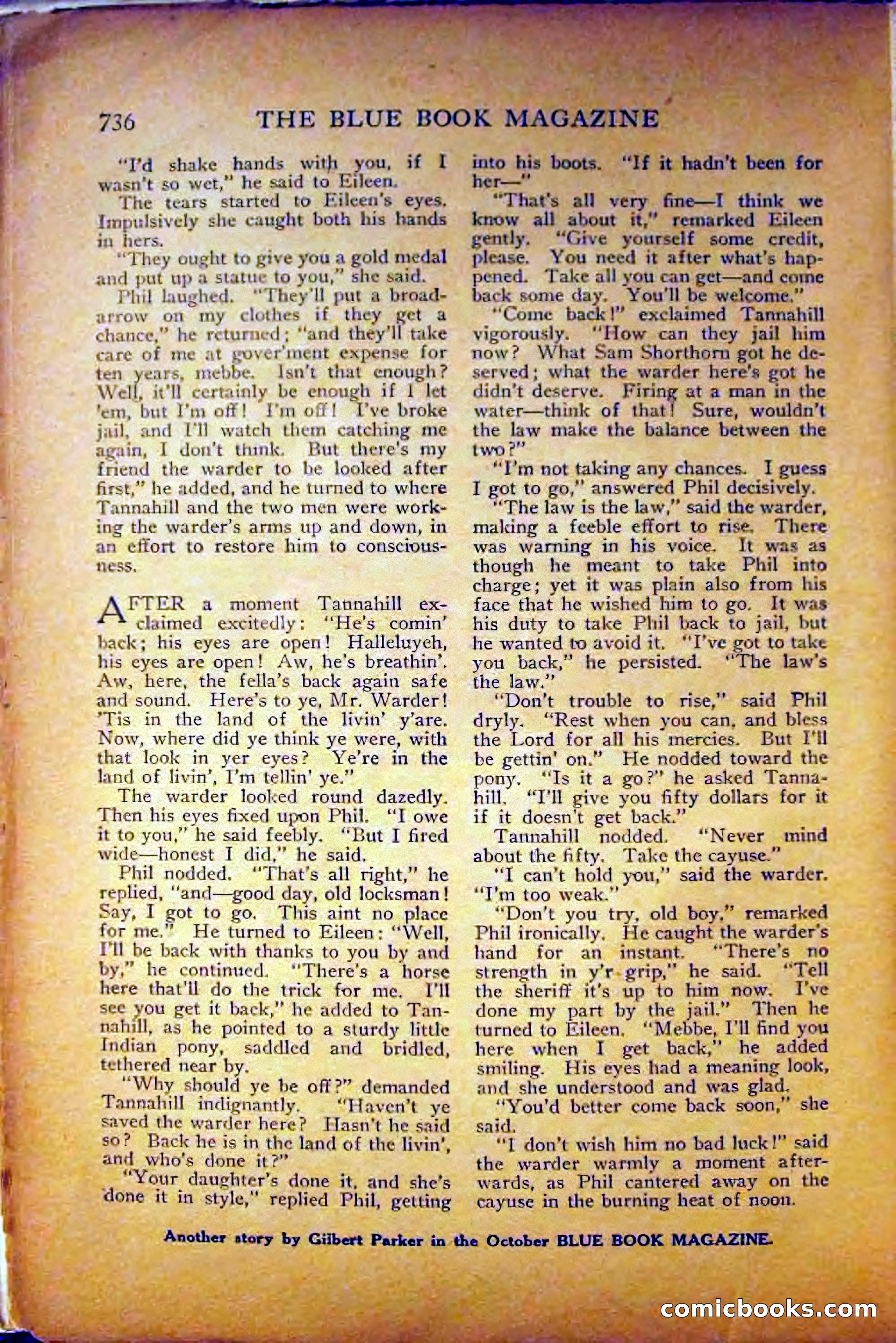 The Blue Book Magazine, August 1916 — page 22 of 260