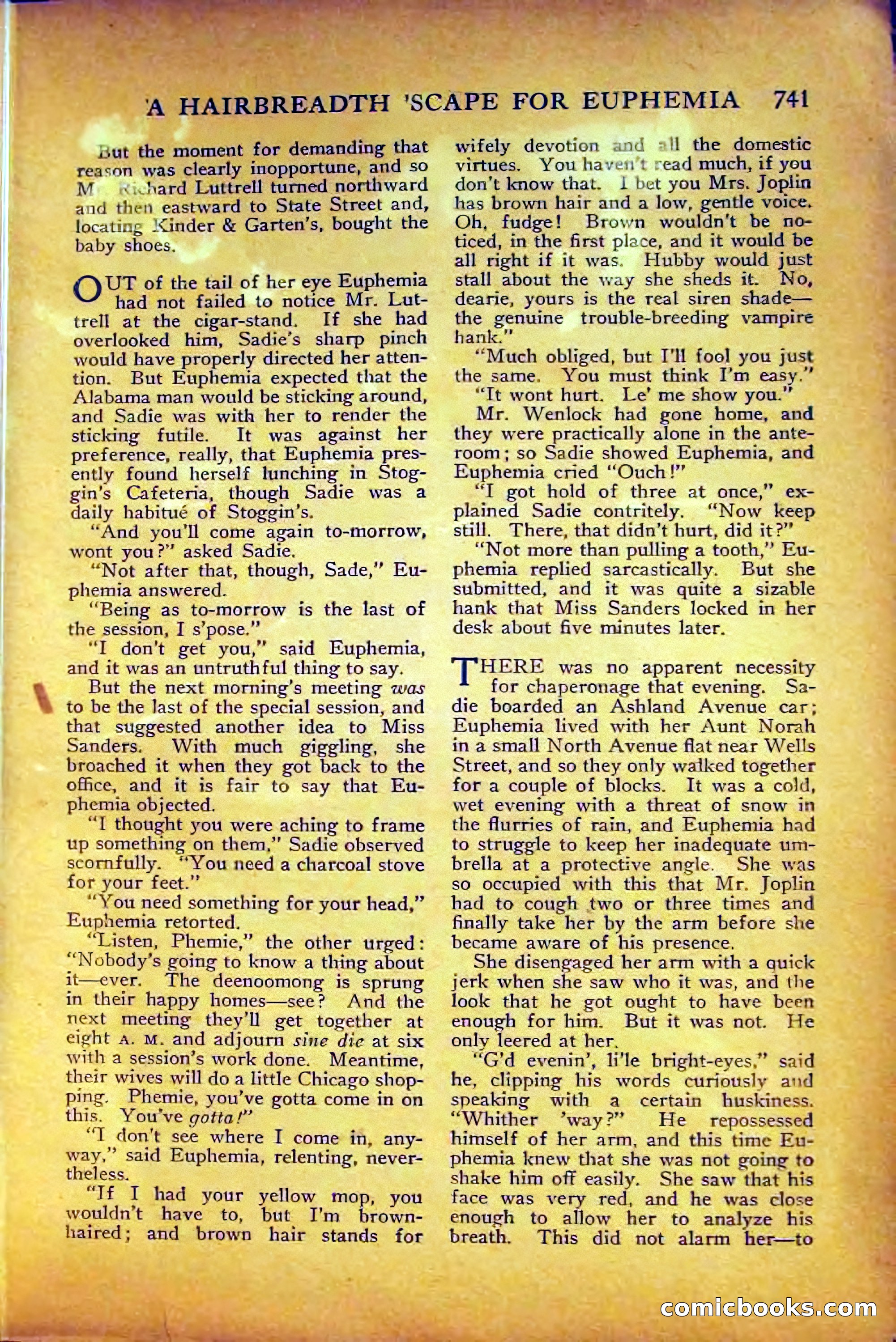 The Blue Book Magazine, August 1916 — page 27 of 260