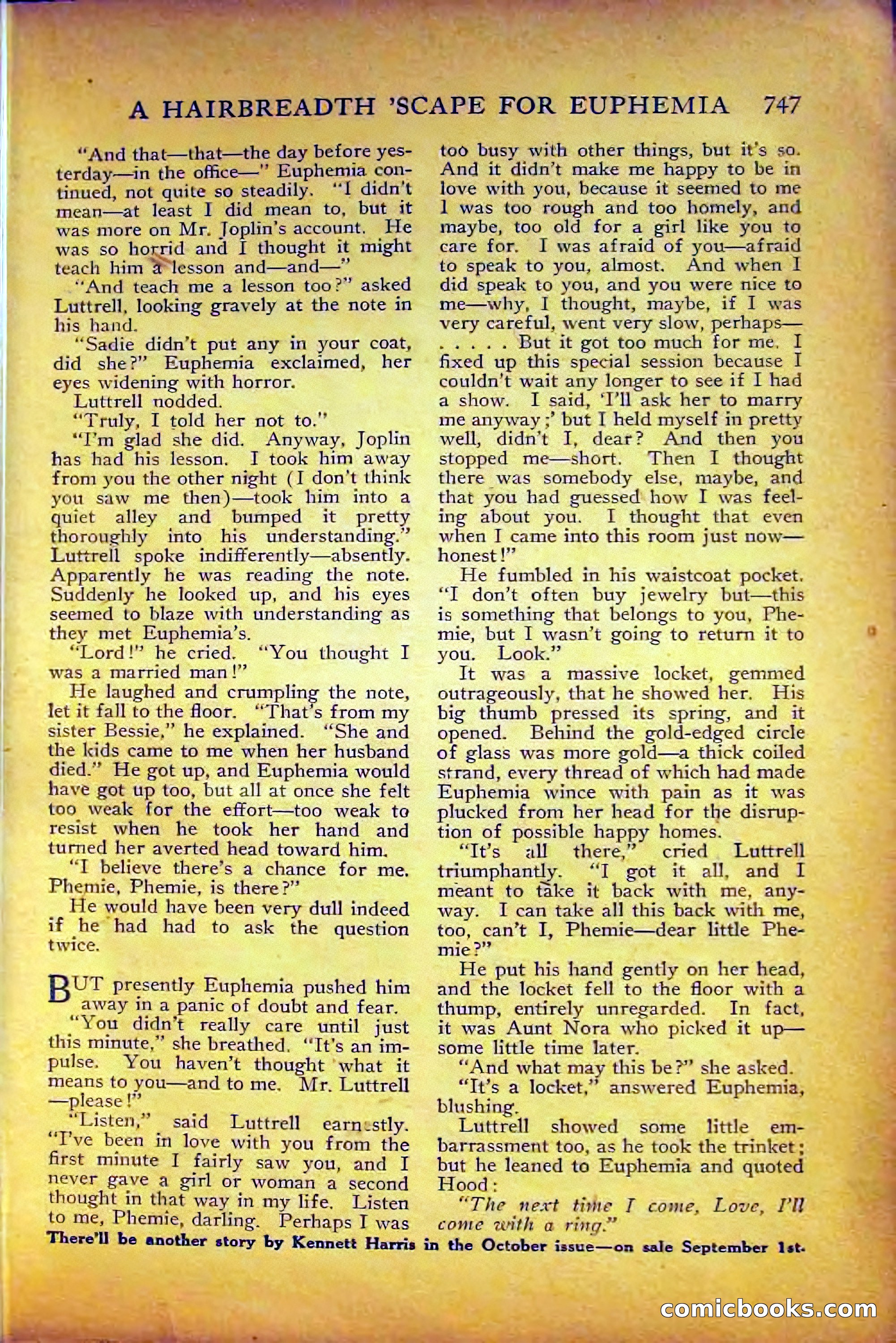 The Blue Book Magazine, August 1916 — page 33 of 260