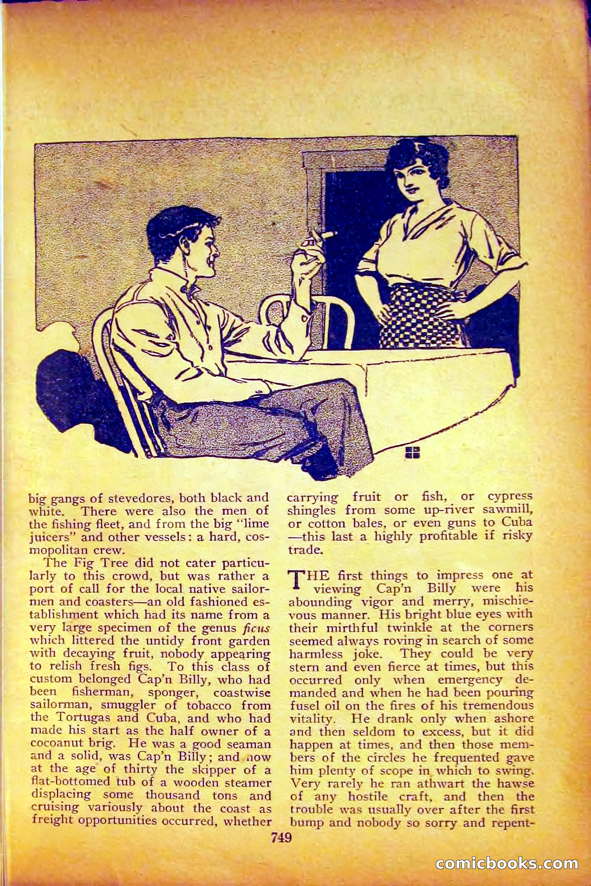 The Blue Book Magazine, August 1916 — page 35 of 260