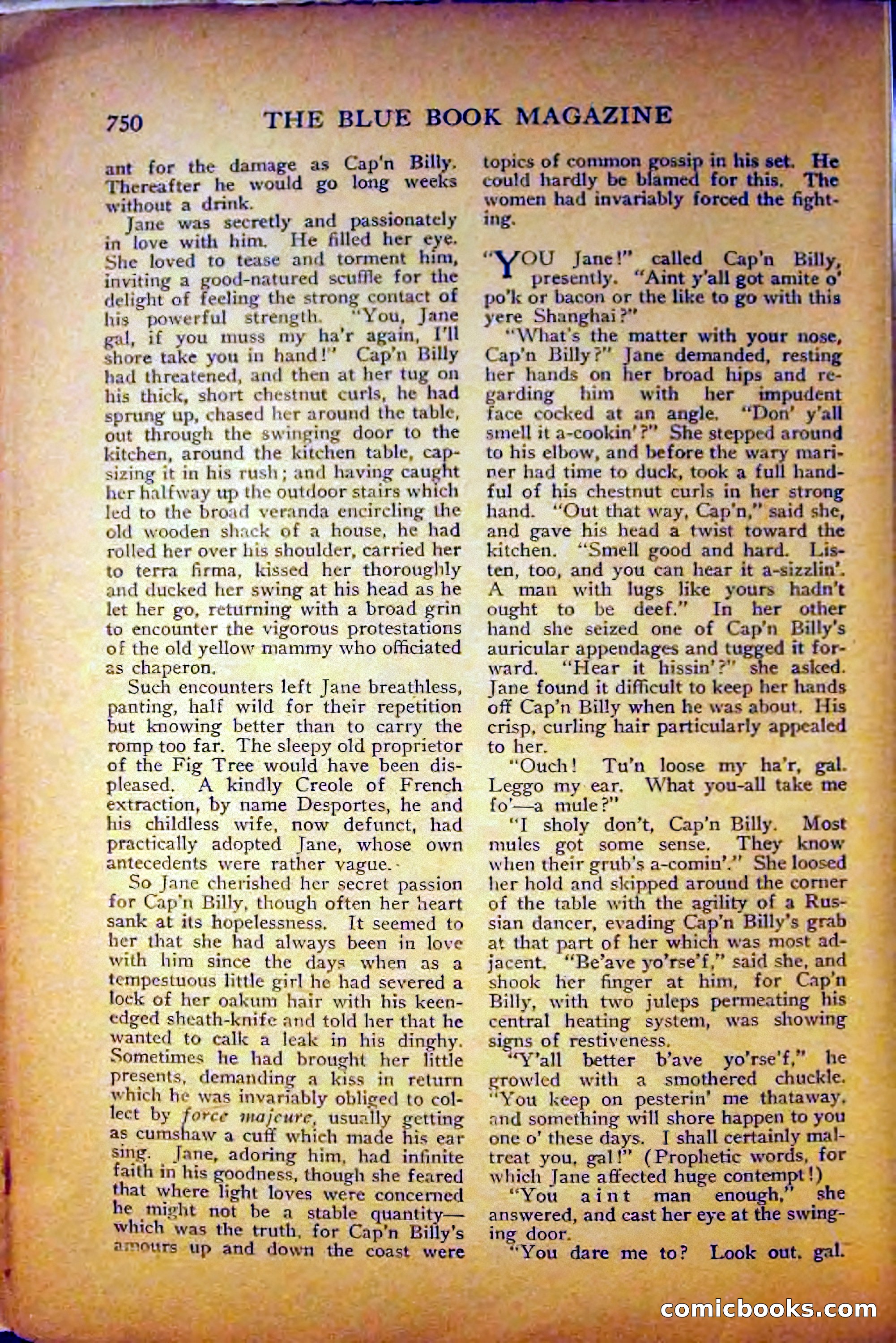 The Blue Book Magazine, August 1916 — page 36 of 260