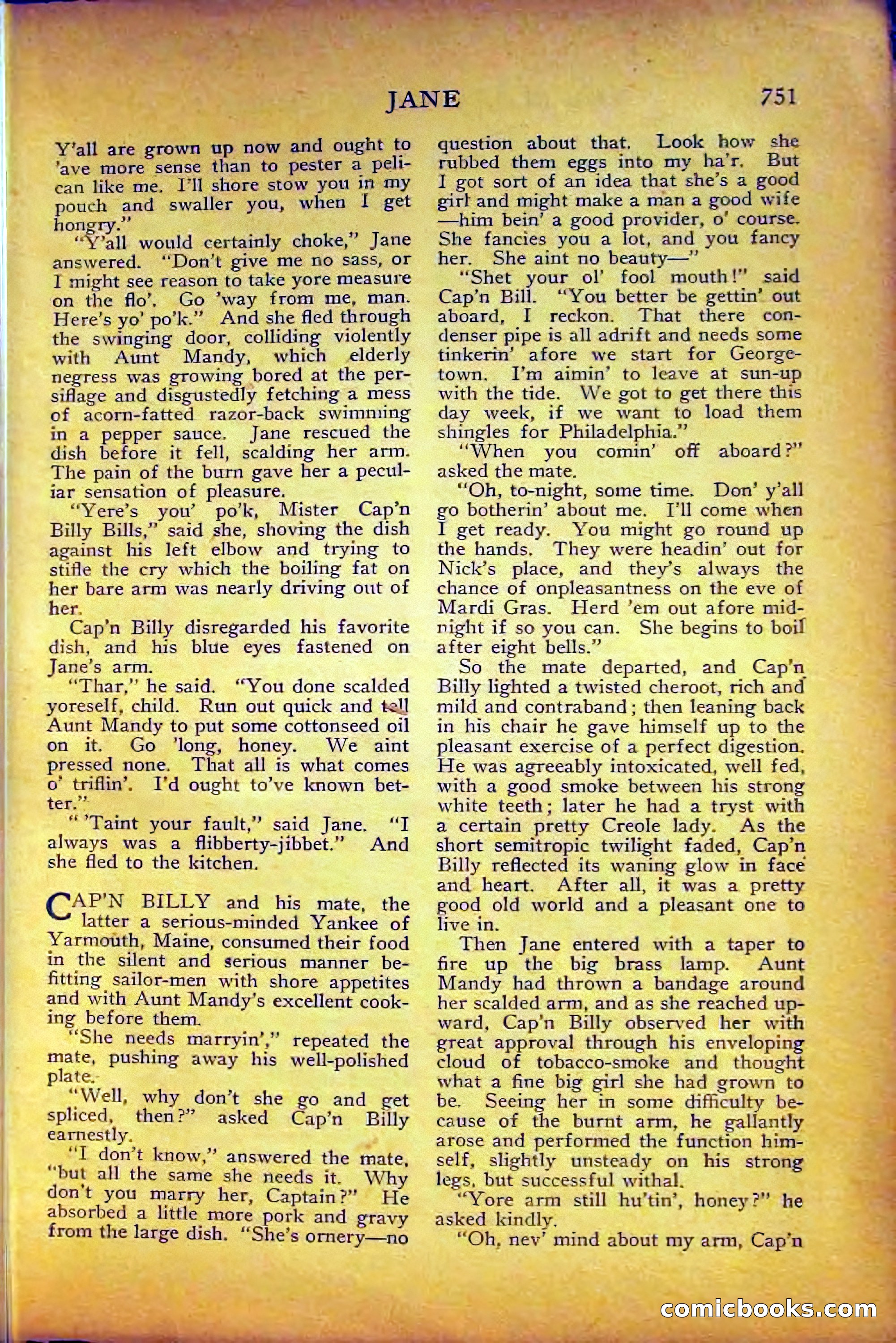 The Blue Book Magazine, August 1916 — page 37 of 260