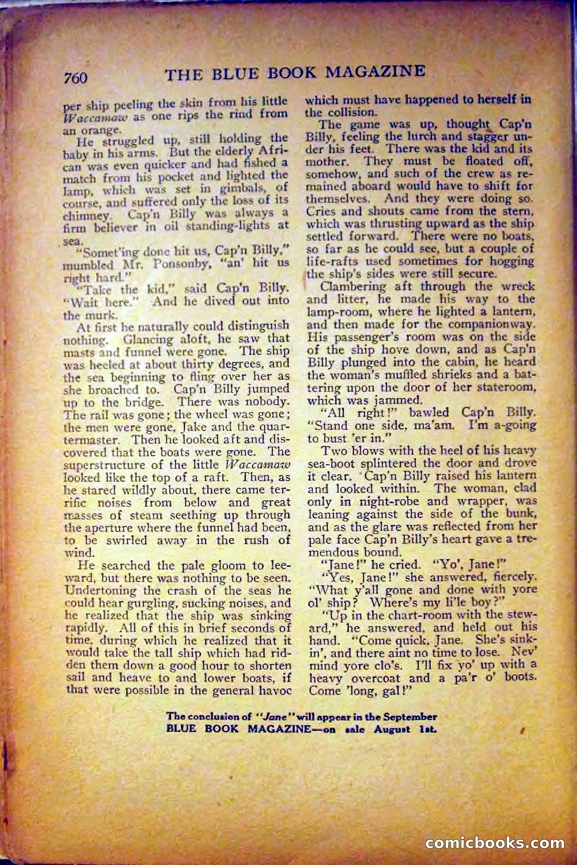 The Blue Book Magazine, August 1916 — page 46 of 260