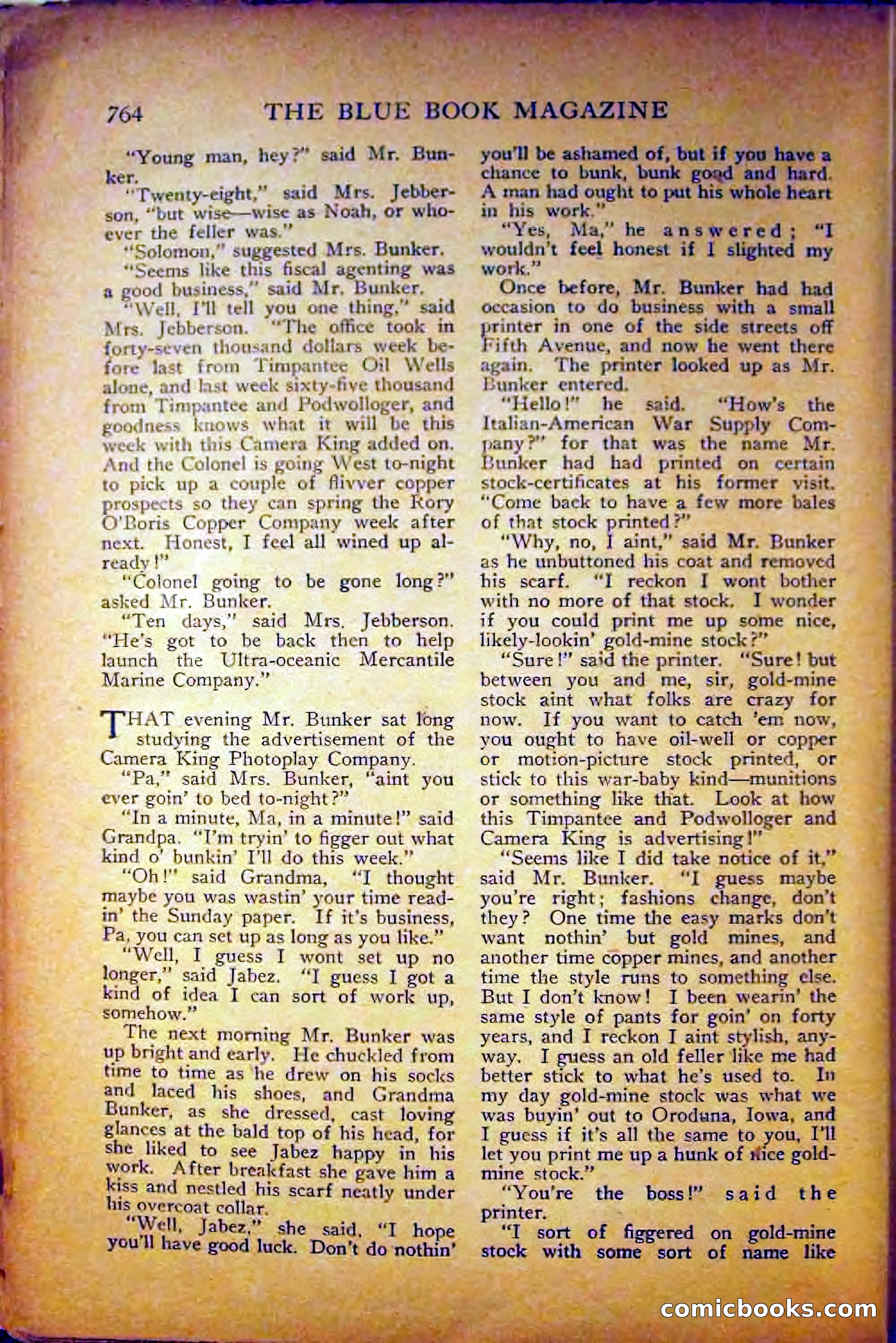 The Blue Book Magazine, August 1916 — page 50 of 260