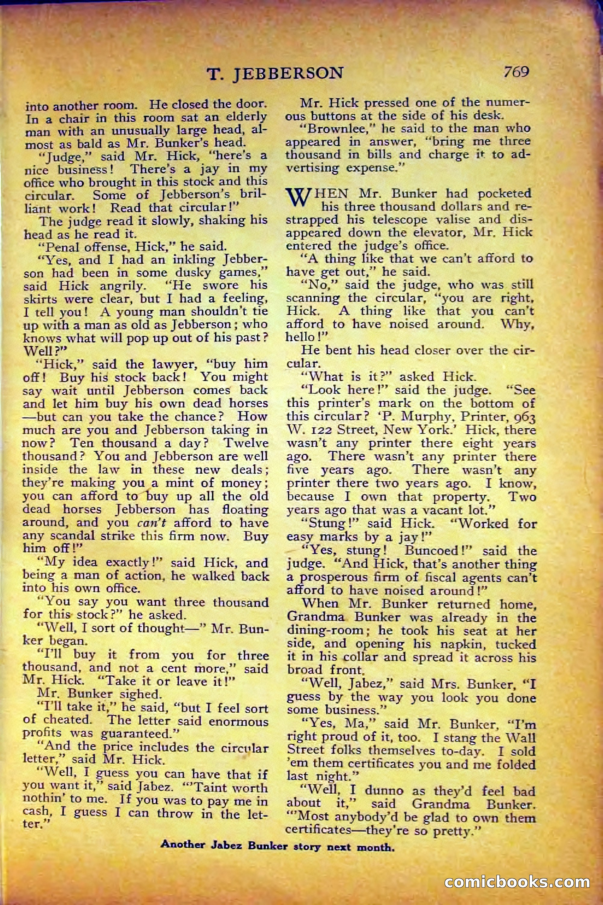 The Blue Book Magazine, August 1916 — page 55 of 260