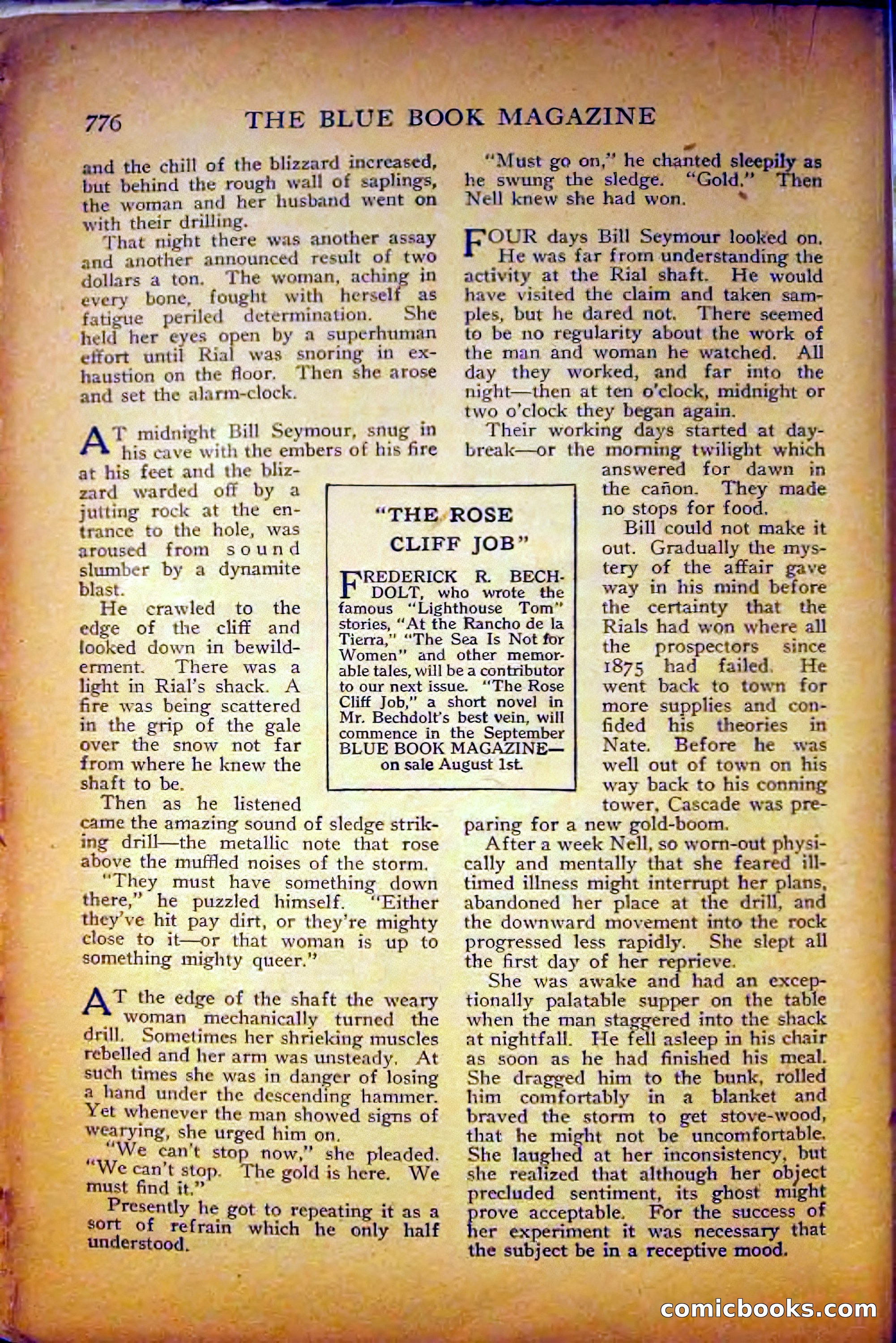 The Blue Book Magazine, August 1916 — page 62 of 260