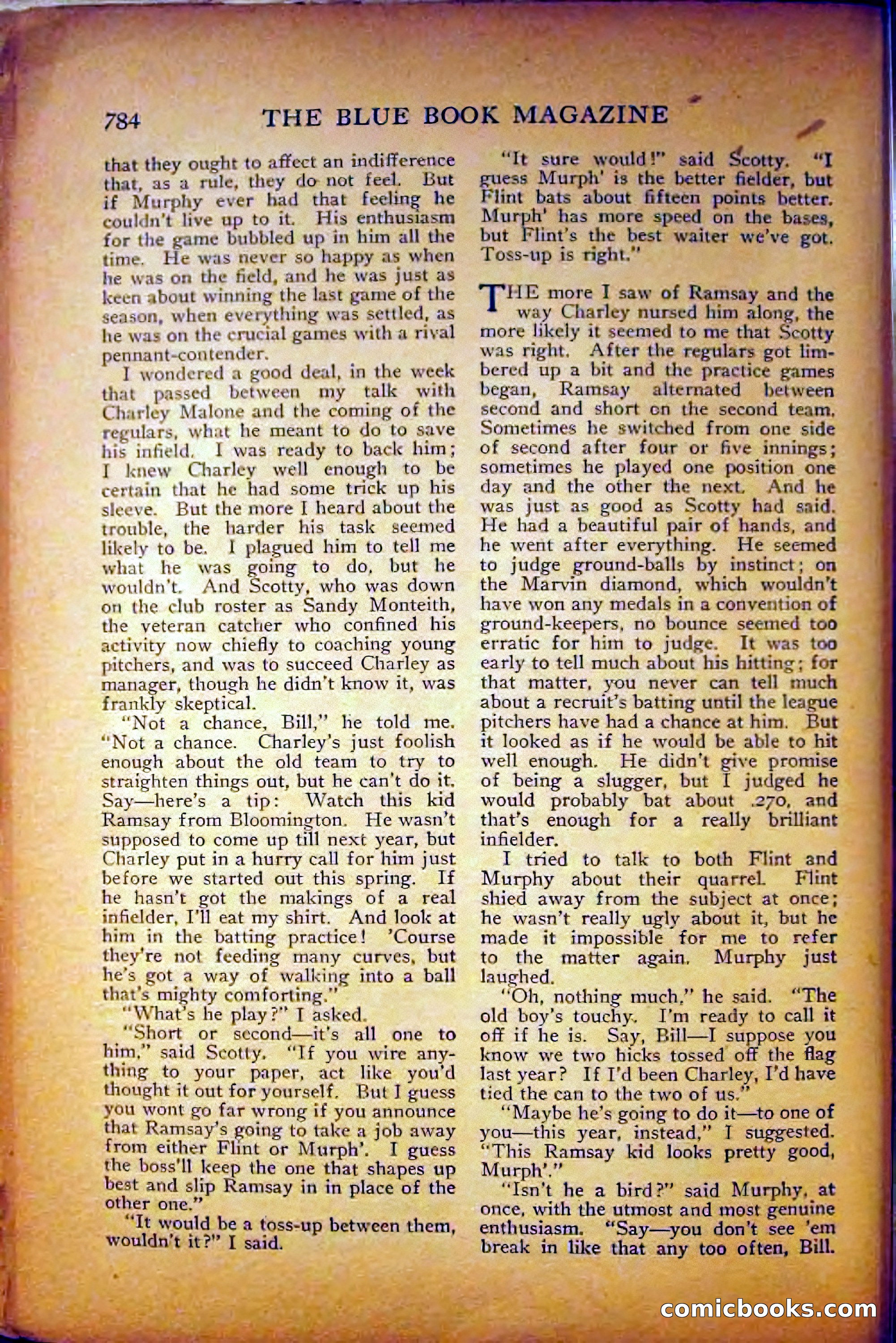 The Blue Book Magazine, August 1916 — page 70 of 260
