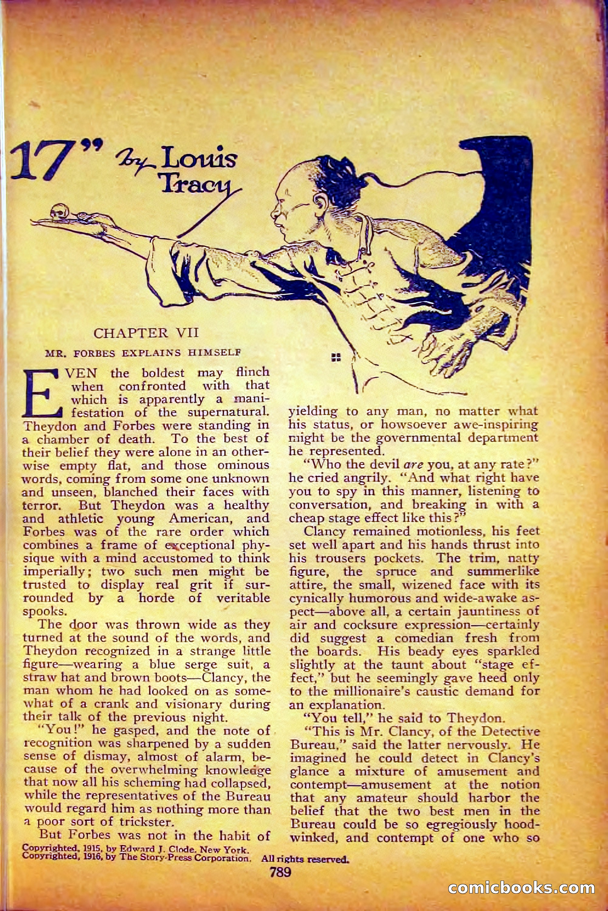 The Blue Book Magazine, August 1916 — page 75 of 260