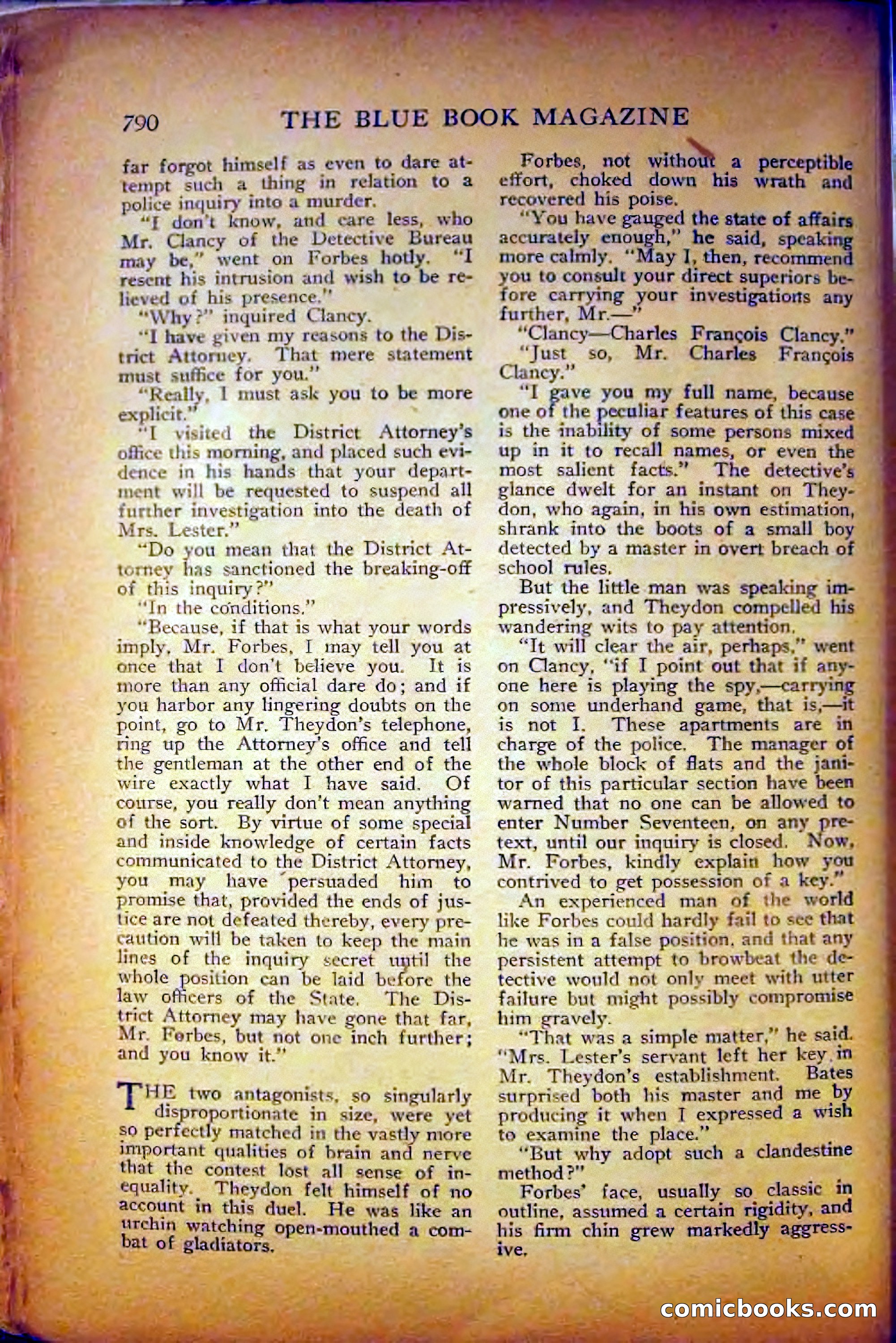 The Blue Book Magazine, August 1916 — page 76 of 260