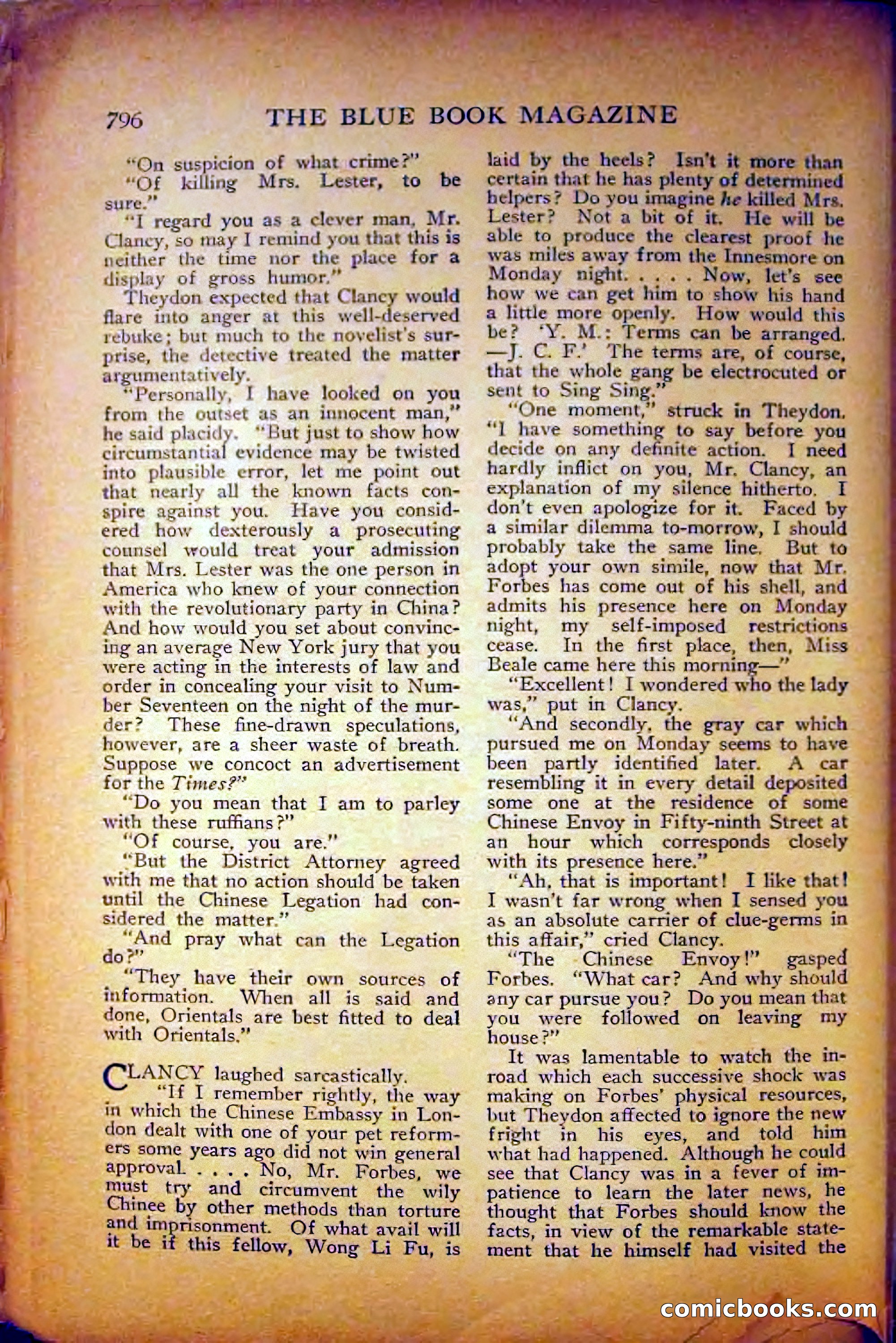 The Blue Book Magazine, August 1916 — page 82 of 260