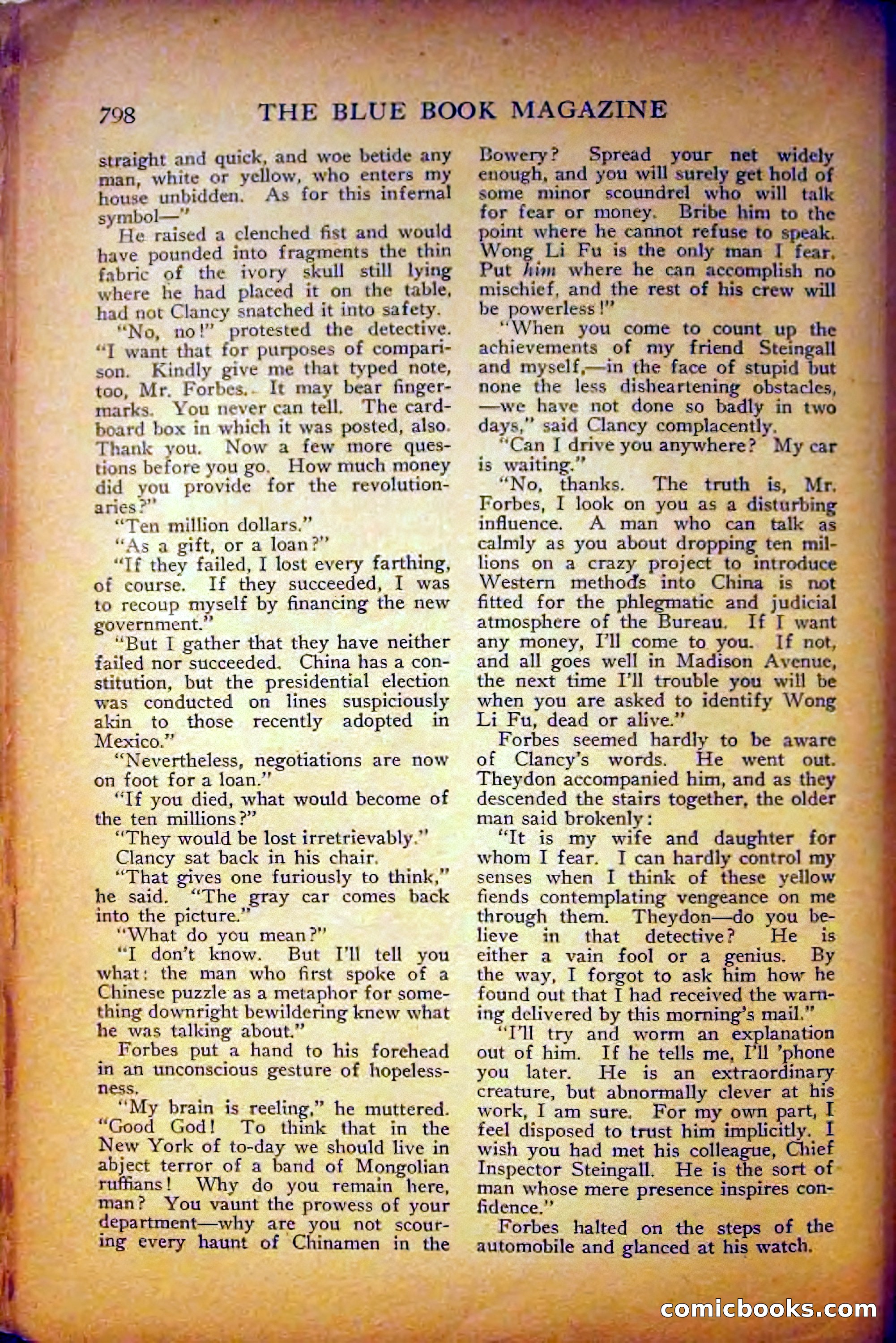The Blue Book Magazine, August 1916 — page 84 of 260