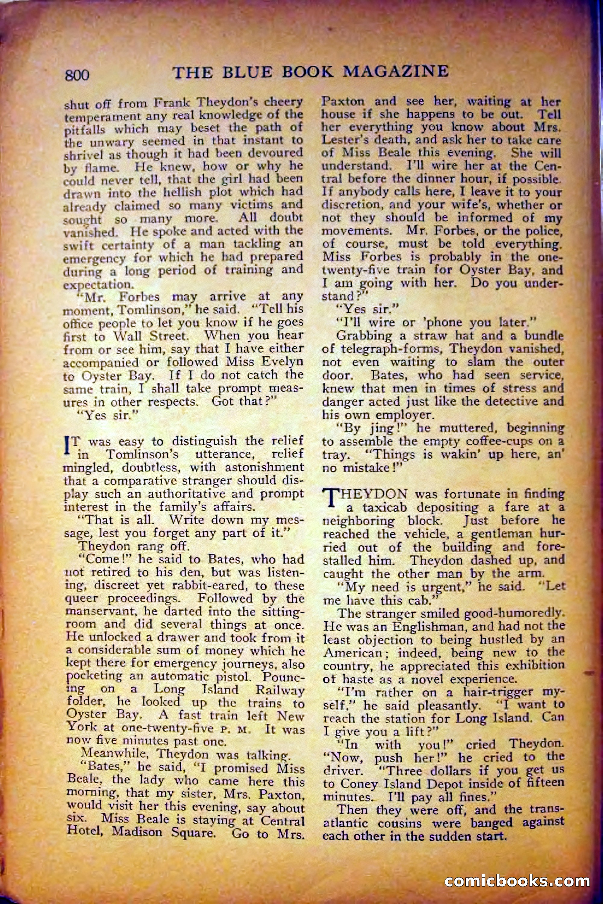 The Blue Book Magazine, August 1916 — page 86 of 260